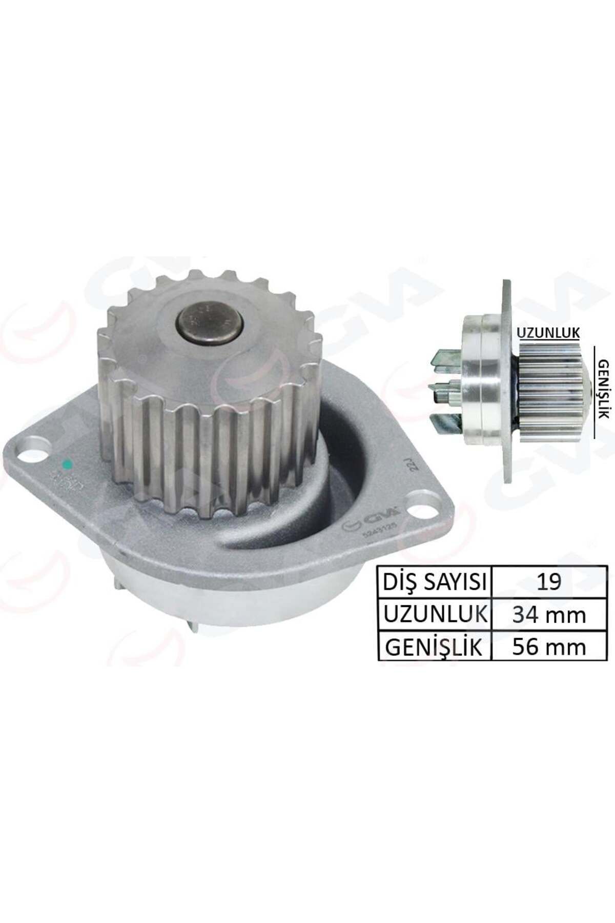 GVA DEVİRDAİM 106-206-307-C2-C3-C4-SAXO-XSARA-BERLINGO-PARTNER 1.6 16V-DFM SUCCE 1.6 16V 09-13 TU5JP4