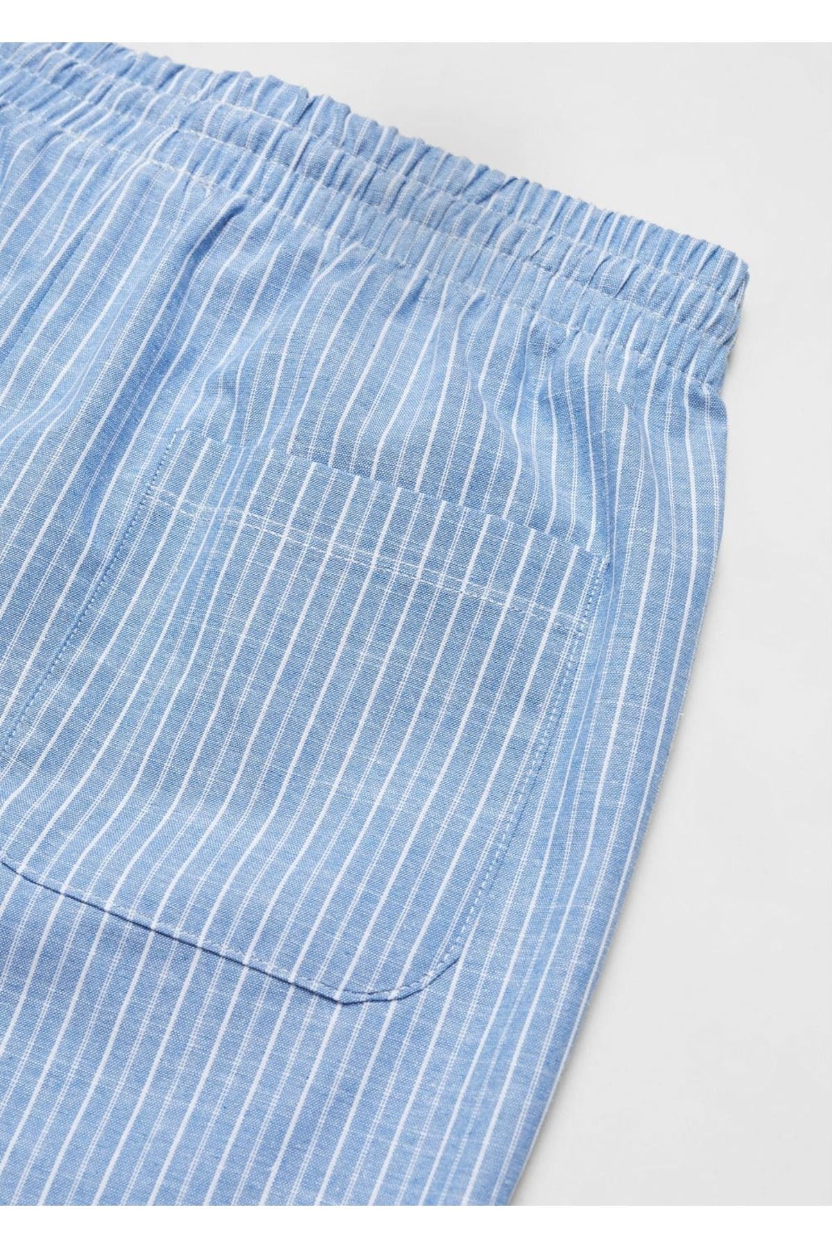 Mango Teen-Set de pijamale portocalii pentru copii 7