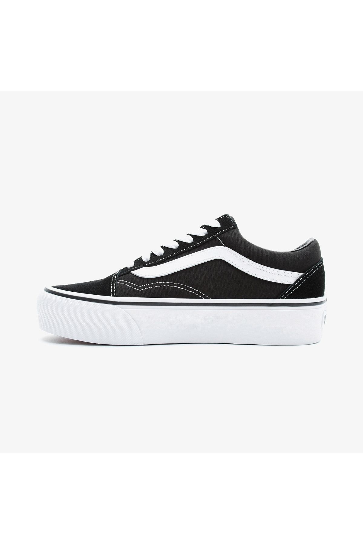 Vans-Old Skool Platform Czarne Damskie Trampki 3