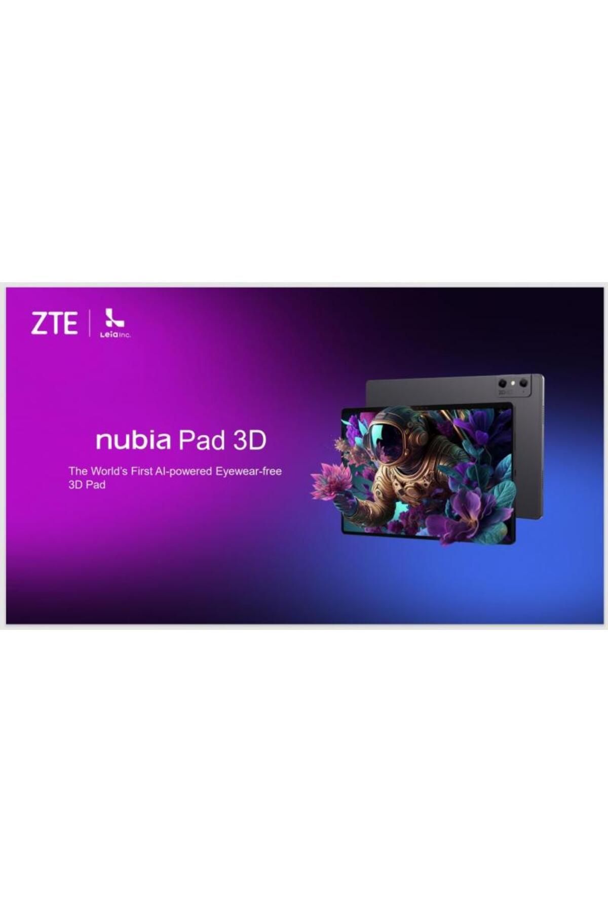 ZTE LPD-20W-BL Nubia 3Dli Tablet 8G/128G SİYAH