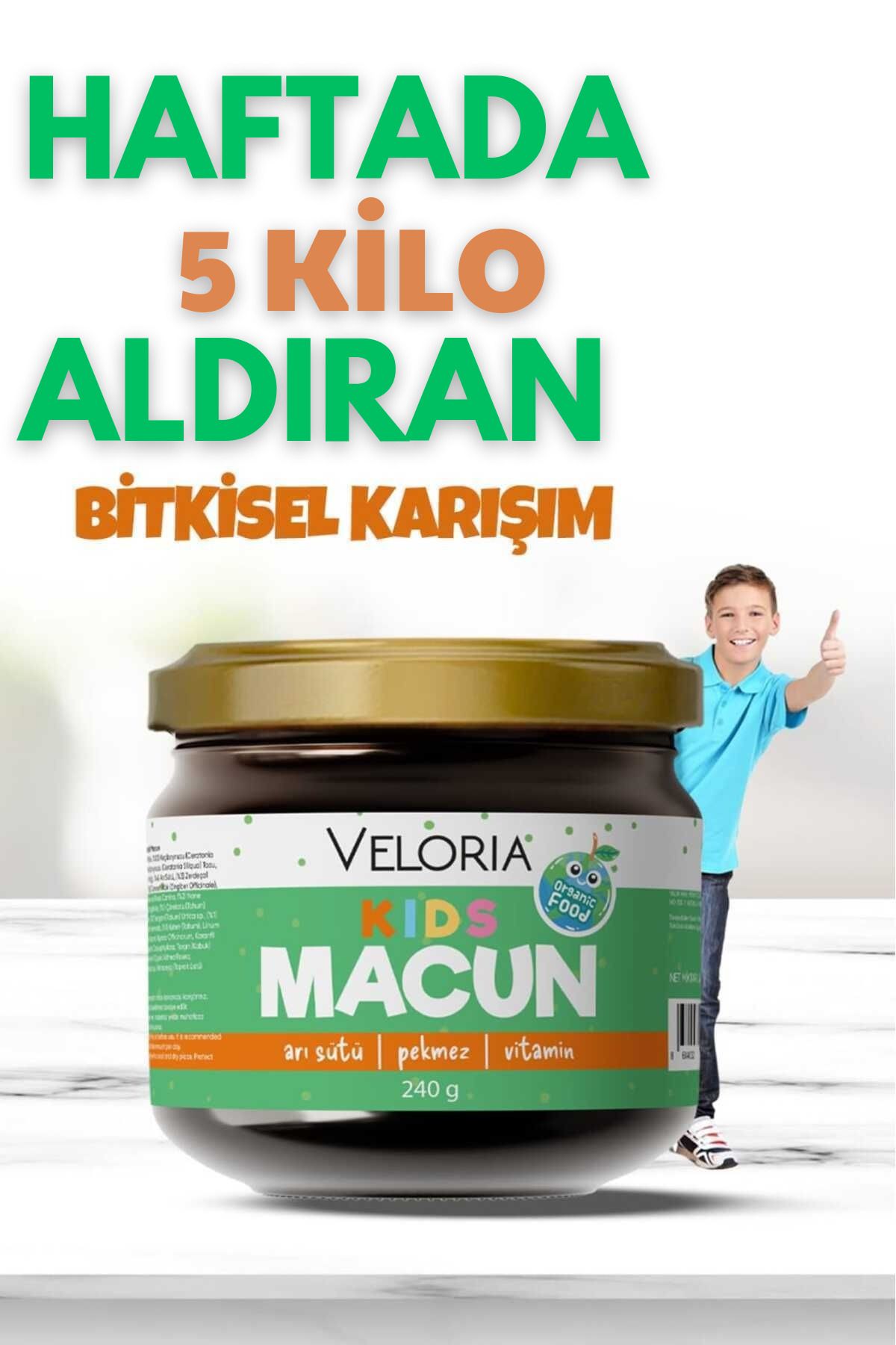 Veloria Cosmetics Kilo-aldırıcı Kakaolu, Pekmez, Arı Sütü, Bal, Ve Vitamin, Macun