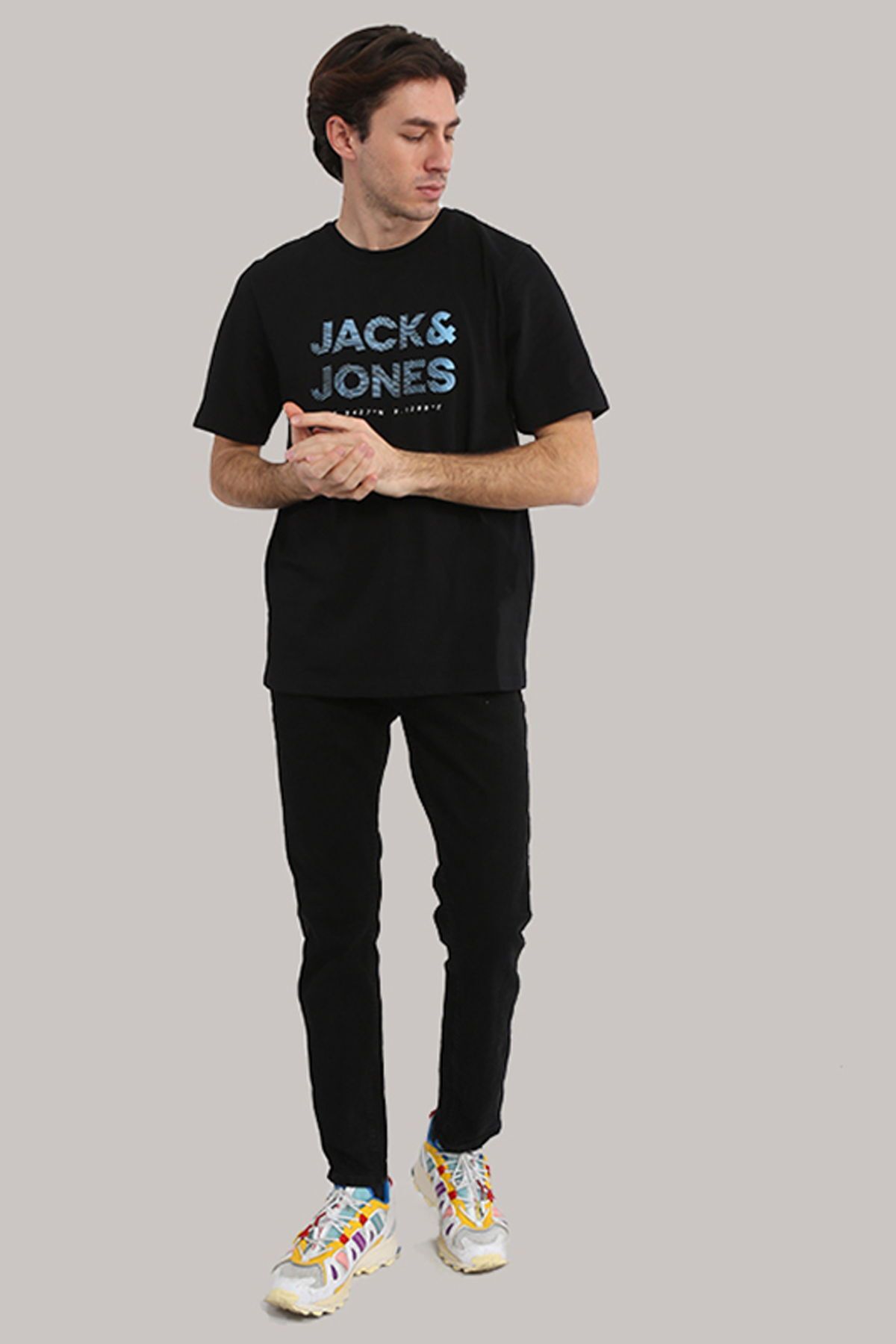 تی شرت با لوگوی کلاسیک مردانه - سال Jack & Jones