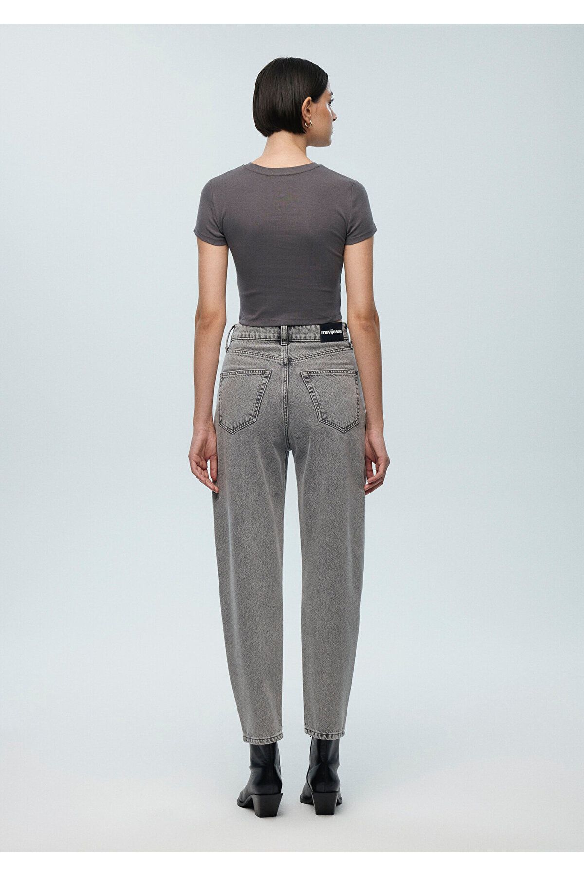 Mavi-Lola Iconic Grey Stone Jeans 101076 -88588 4