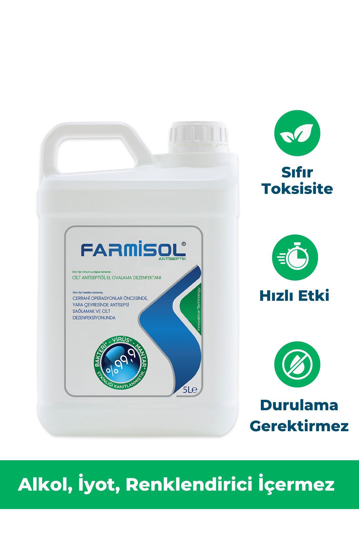 Farmisol Antiseptik 5 Litre - Dezenfektan