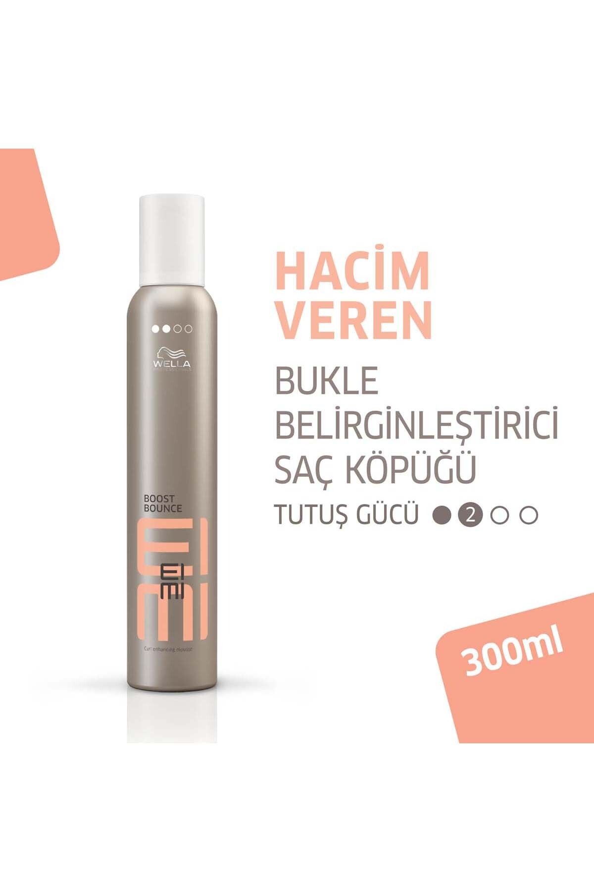 Wella Professionals Eimi Boost Bounce Volume & Curl Enhancing Saç Köpüğü 300 ml - Hacimli Bukleler