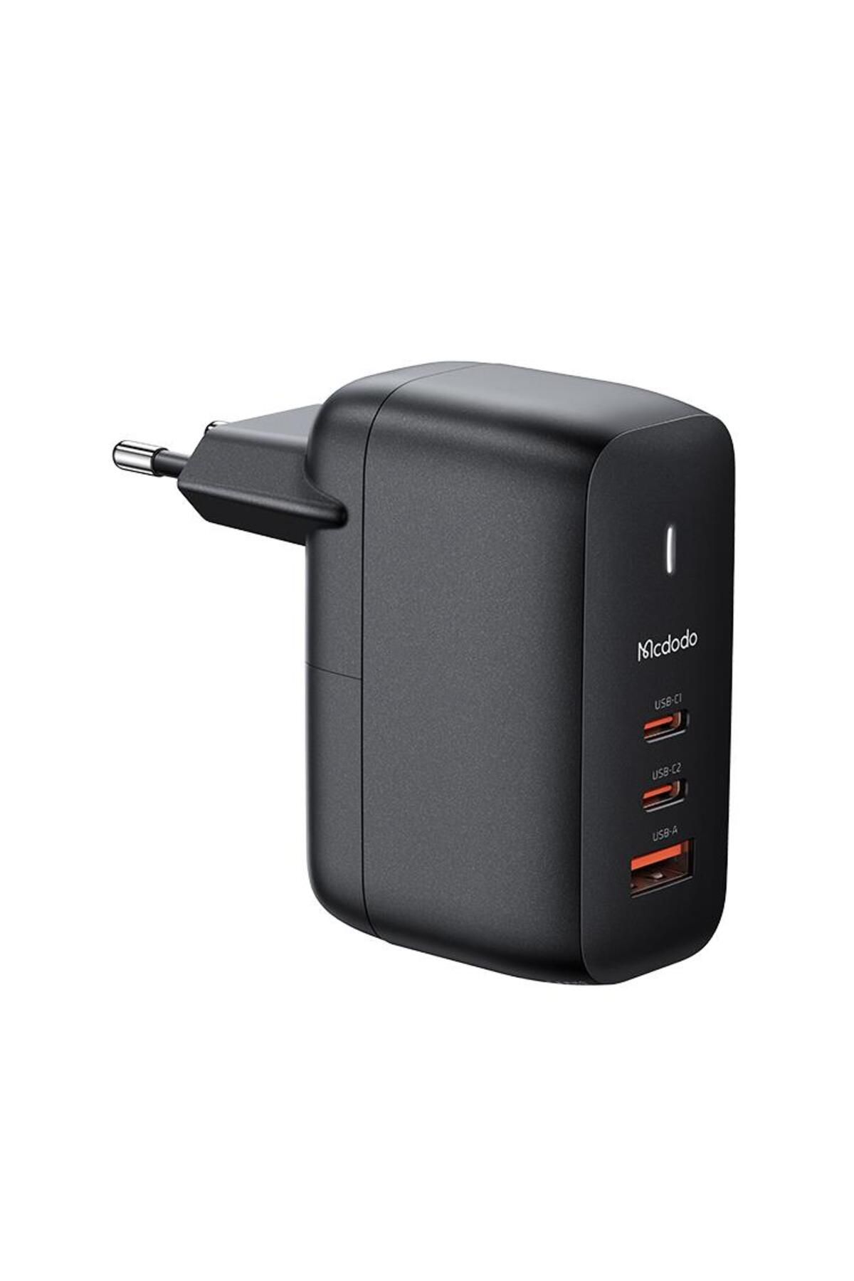 Mcdodo Ch-0291 65w 3-port Type-c Usb Mini Hızlı Şarj Adaptörü