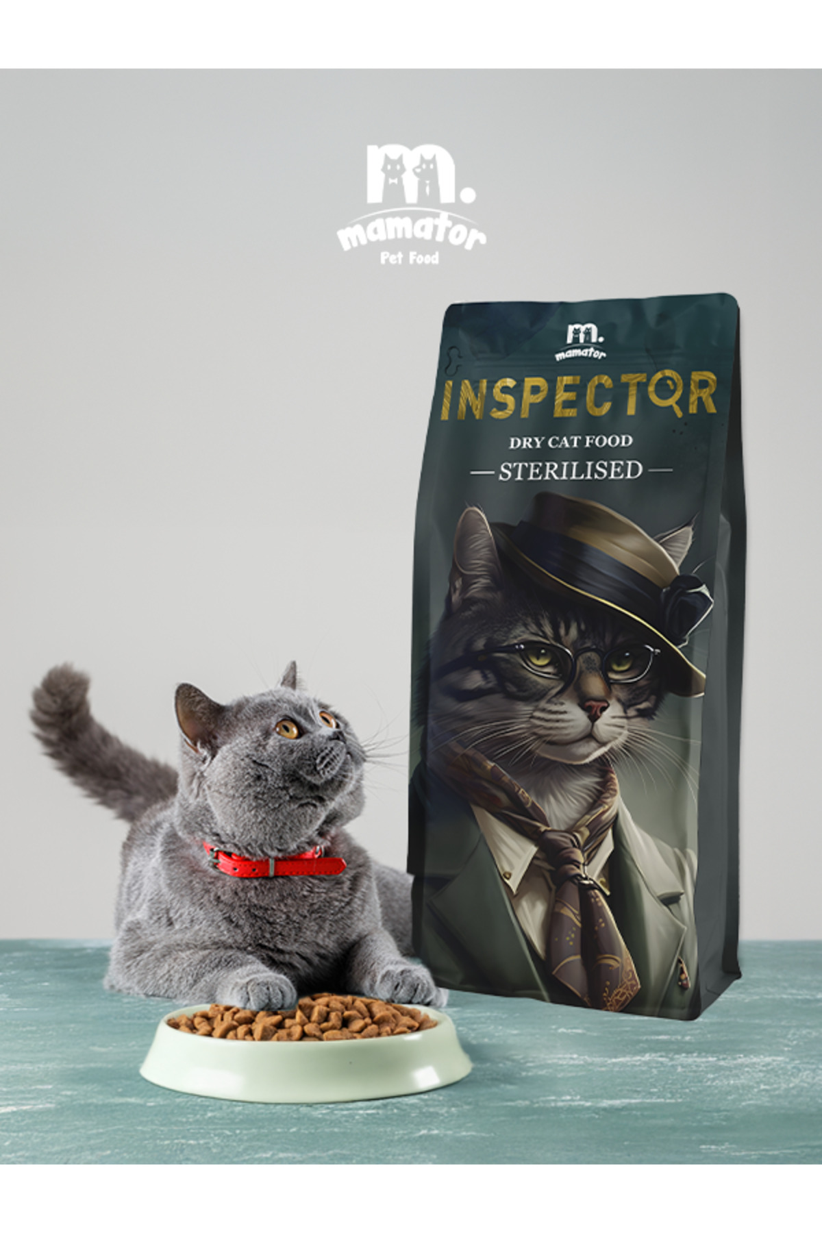 inspector KISIRLAŞTIRILMIŞ HİPOALERJENİK KEDİ MAMASI STERILISED 15 kg hypoallergenic