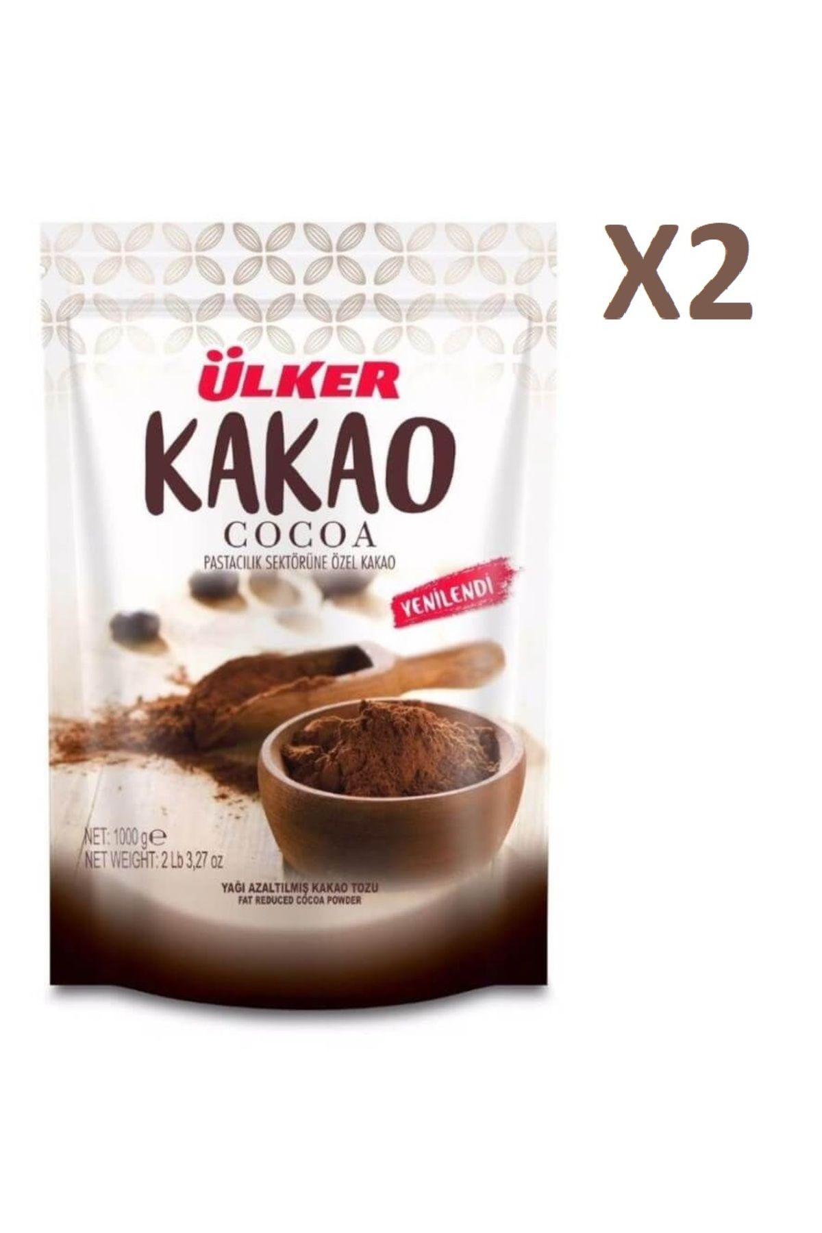 Ülker KAKAO 1 KG 2 ADET