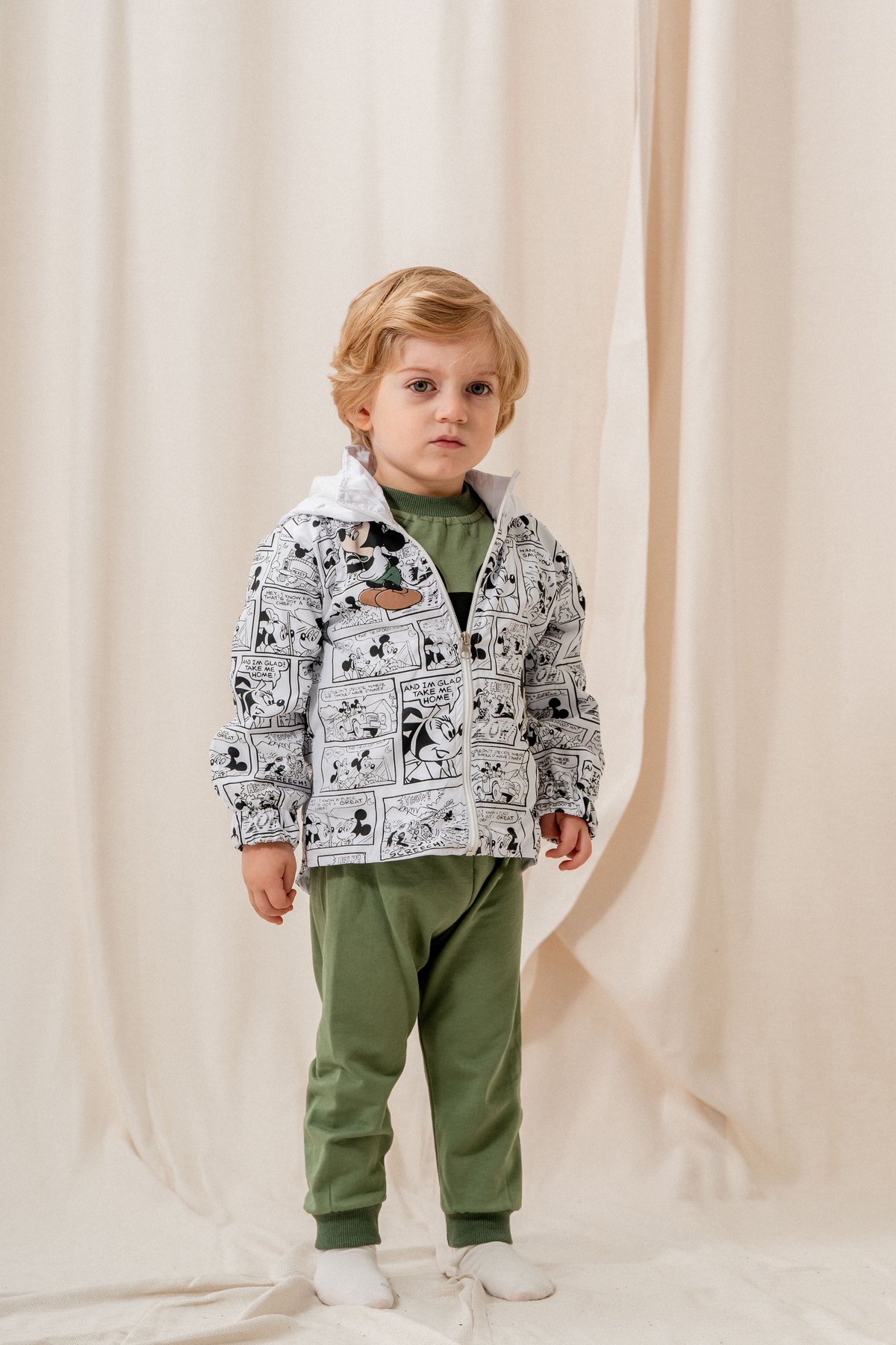 ZİMBOO ERKEK BEBEK  GAZETE BASKILI MİKRO İÇİ PENYE PAMUK 2 İPLİK  3 LÜ YAĞMURLUK TAKIM fotoğrafı 6 (önizleme)