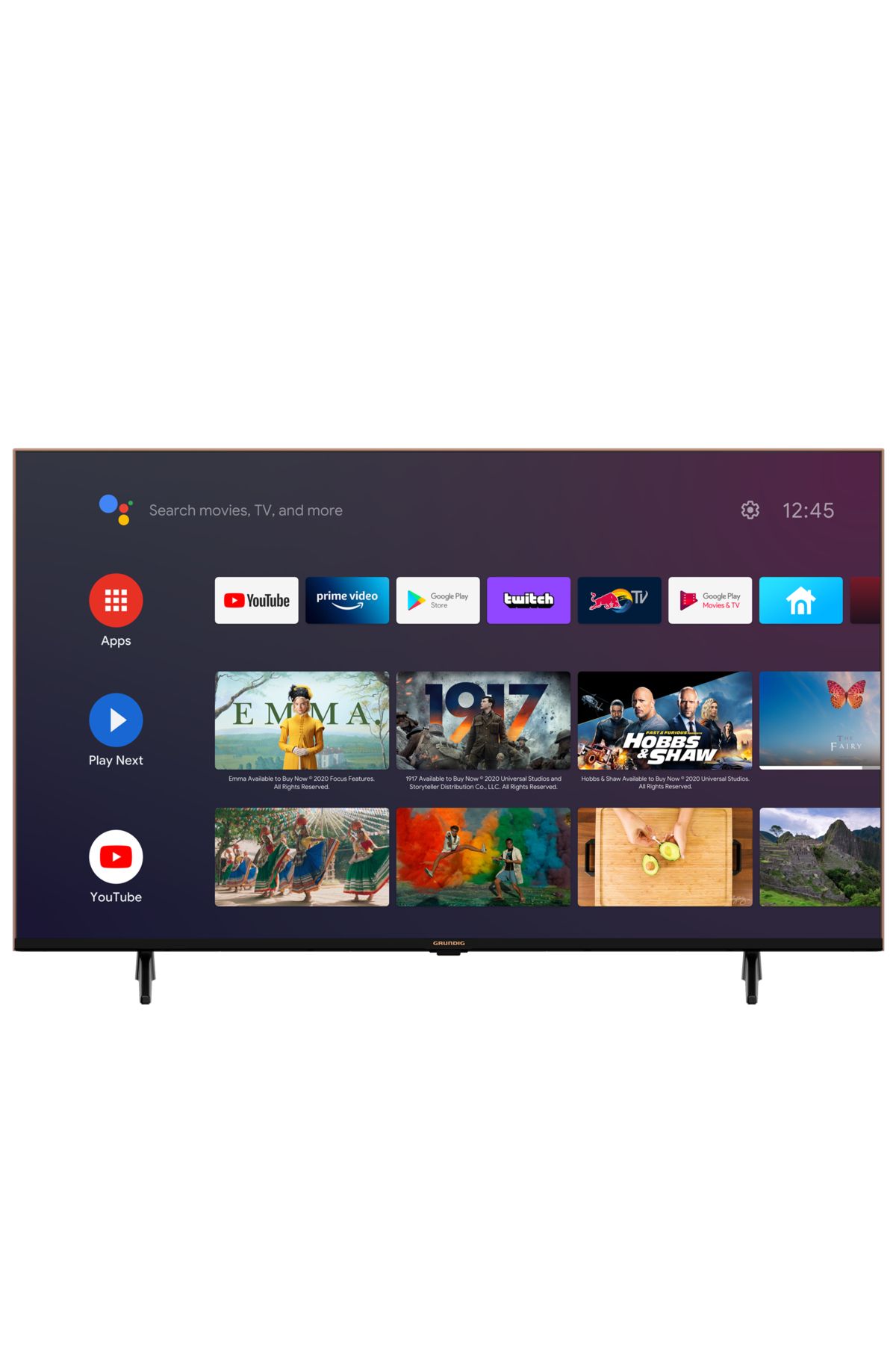 Grundig TOKYO 55 GHU 7905 4K Ultra HD 55'' İnç 140 Ekran Uydu Alıcılı Android Smart LED TV (REVİZYONLU)