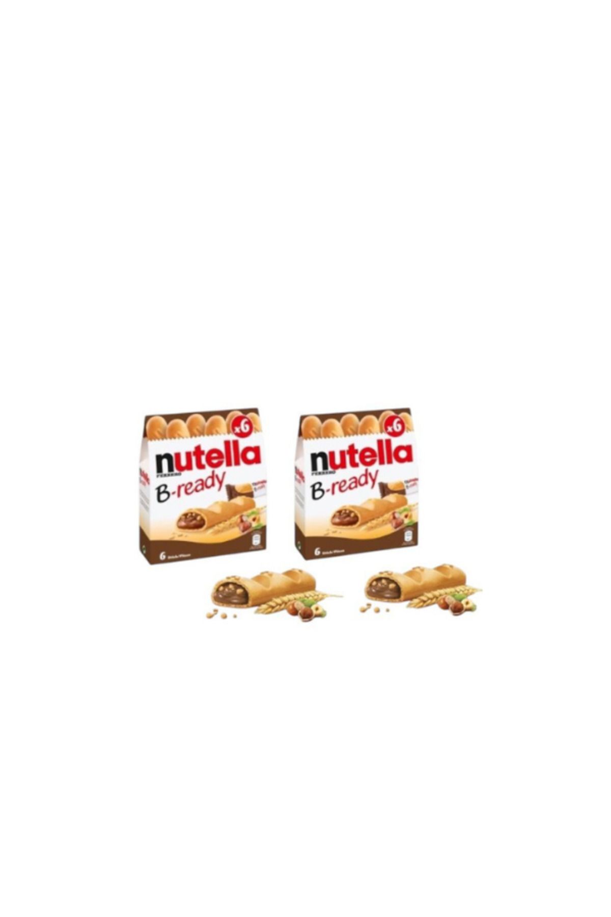 Nutella B-ready 6 Stick 132 Gr 2'li