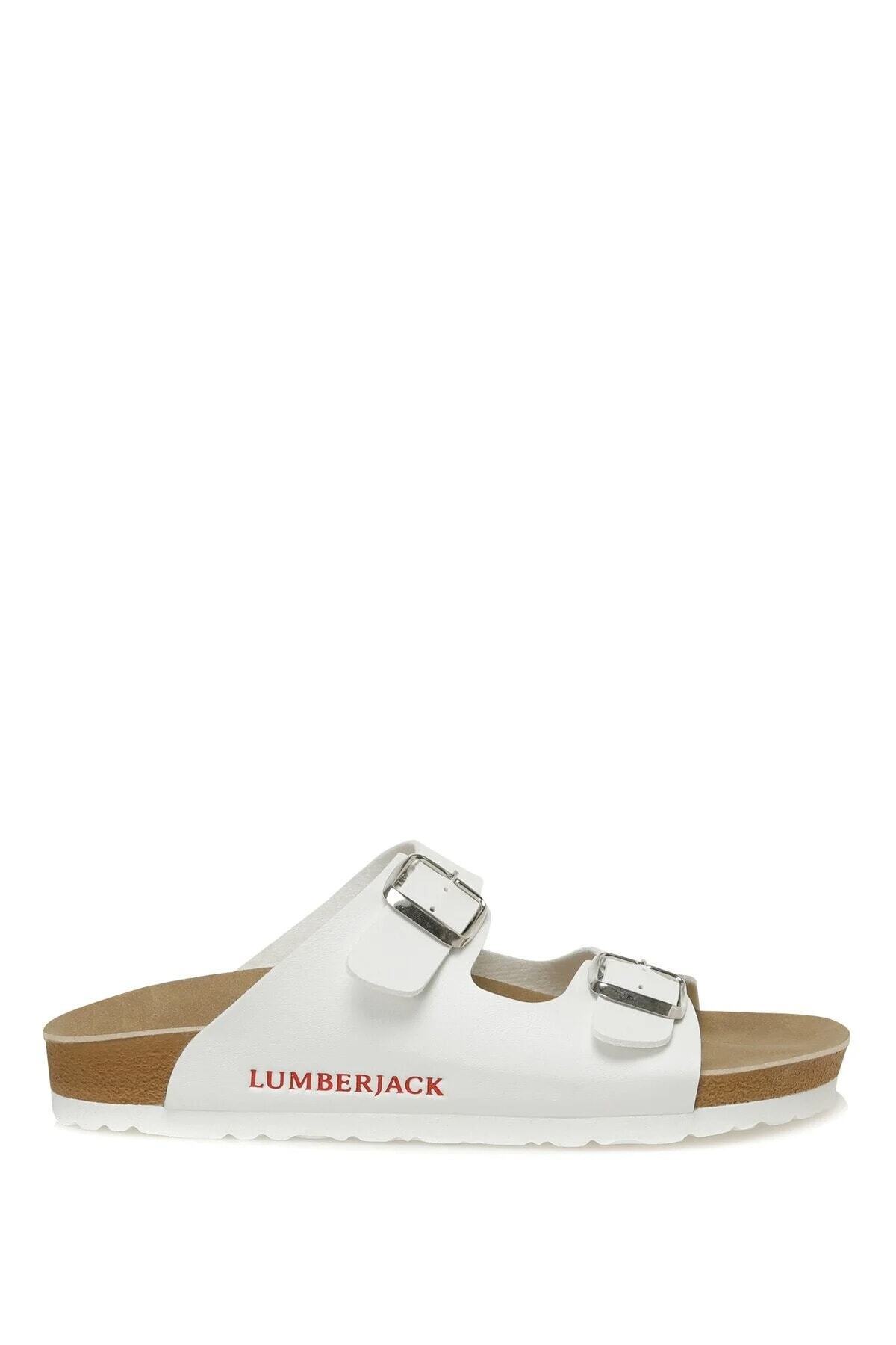 lumberjack-101379397   Mendy P 3Fx Slippers White Slippers Slippers 1
