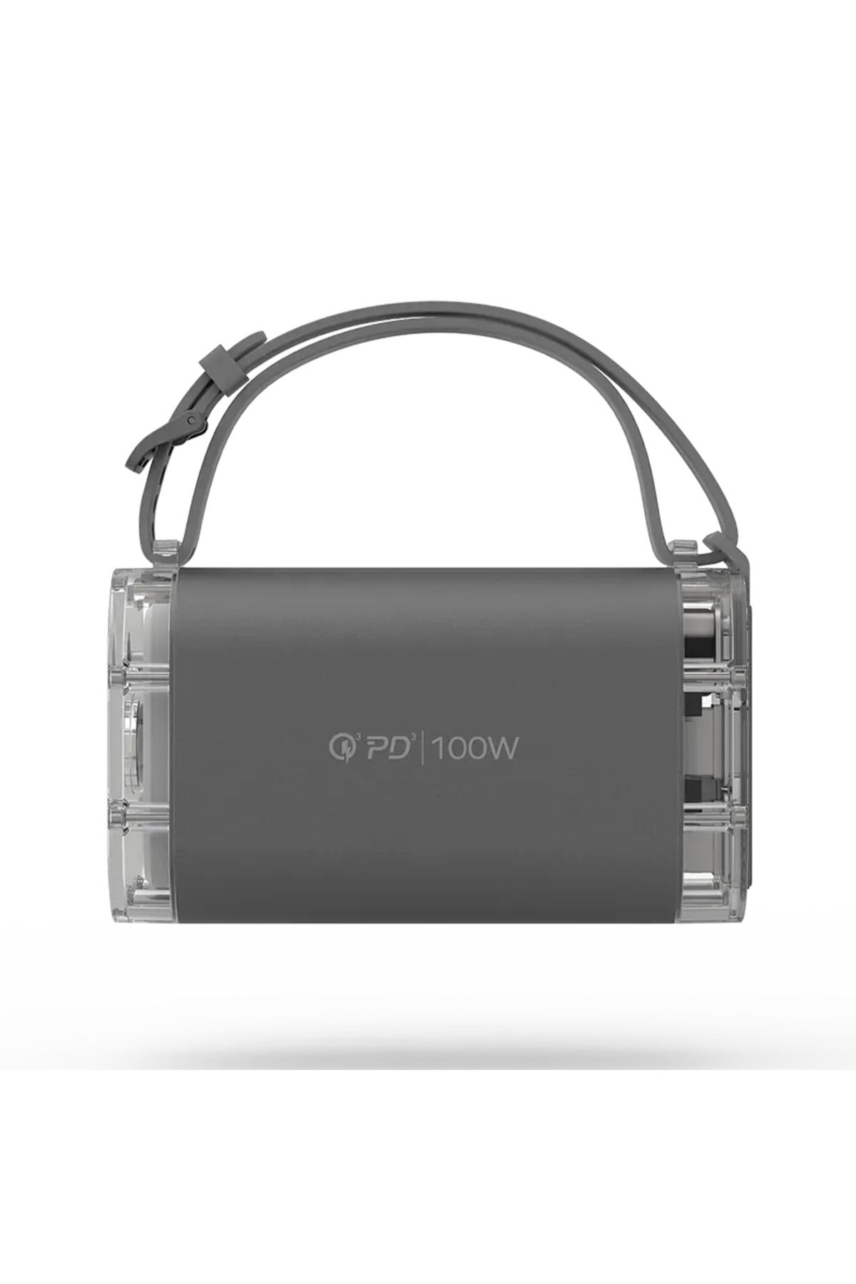 Momax-iPowerstone Mini Power Station, 40000mAh Capacity, Fast Charge, 100W Output, Space Grey 2