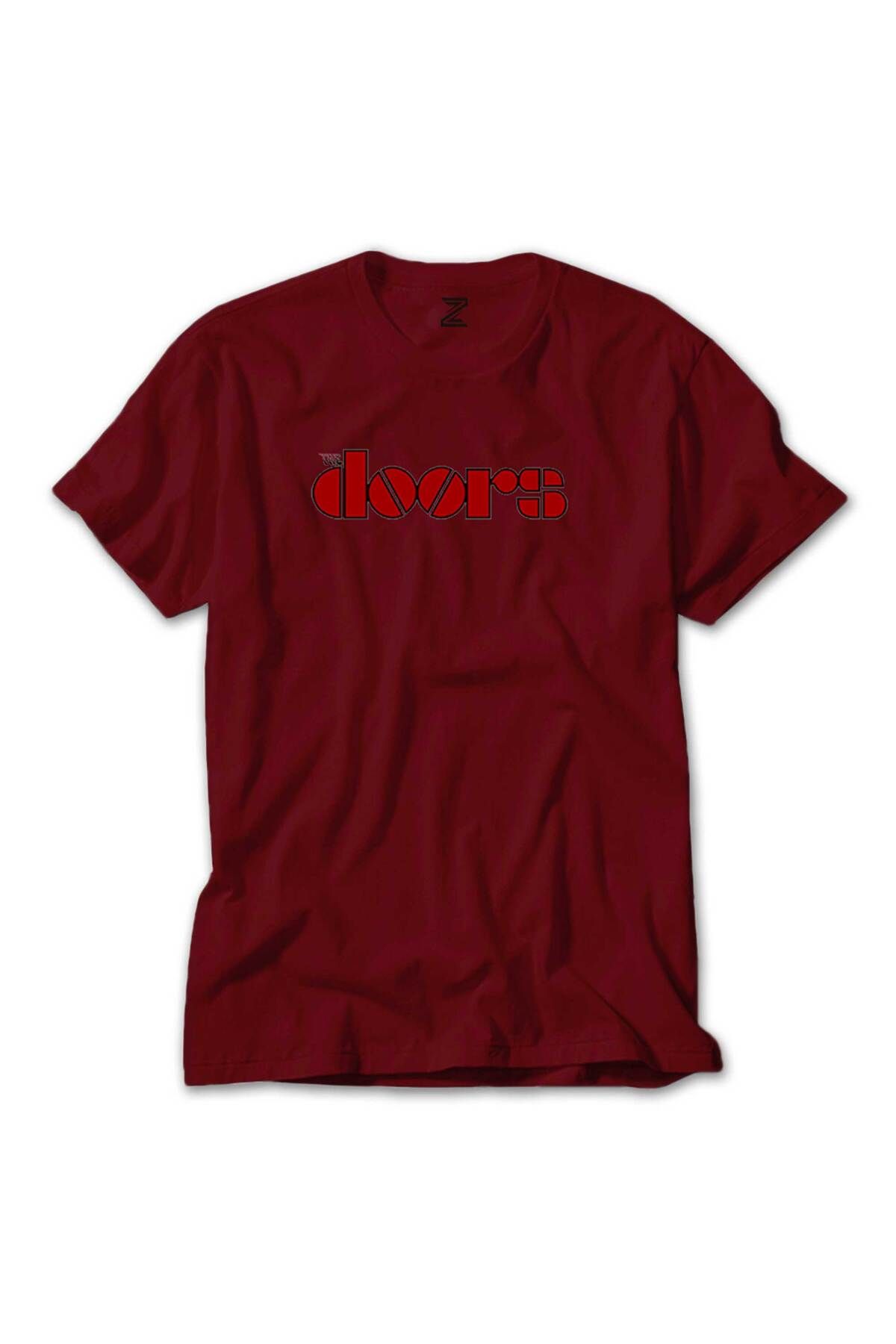 WAKHA The Doors Logo Red Kırmızı Tişört