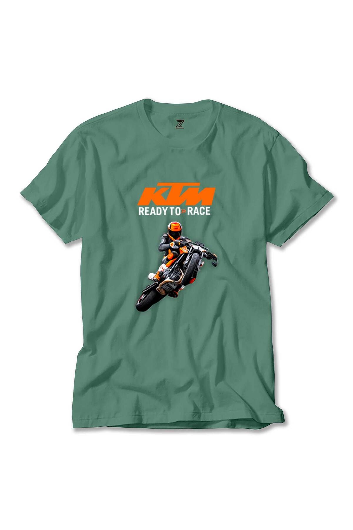 WAKHA KTM Ready To Race Moto Yeşil Tişört