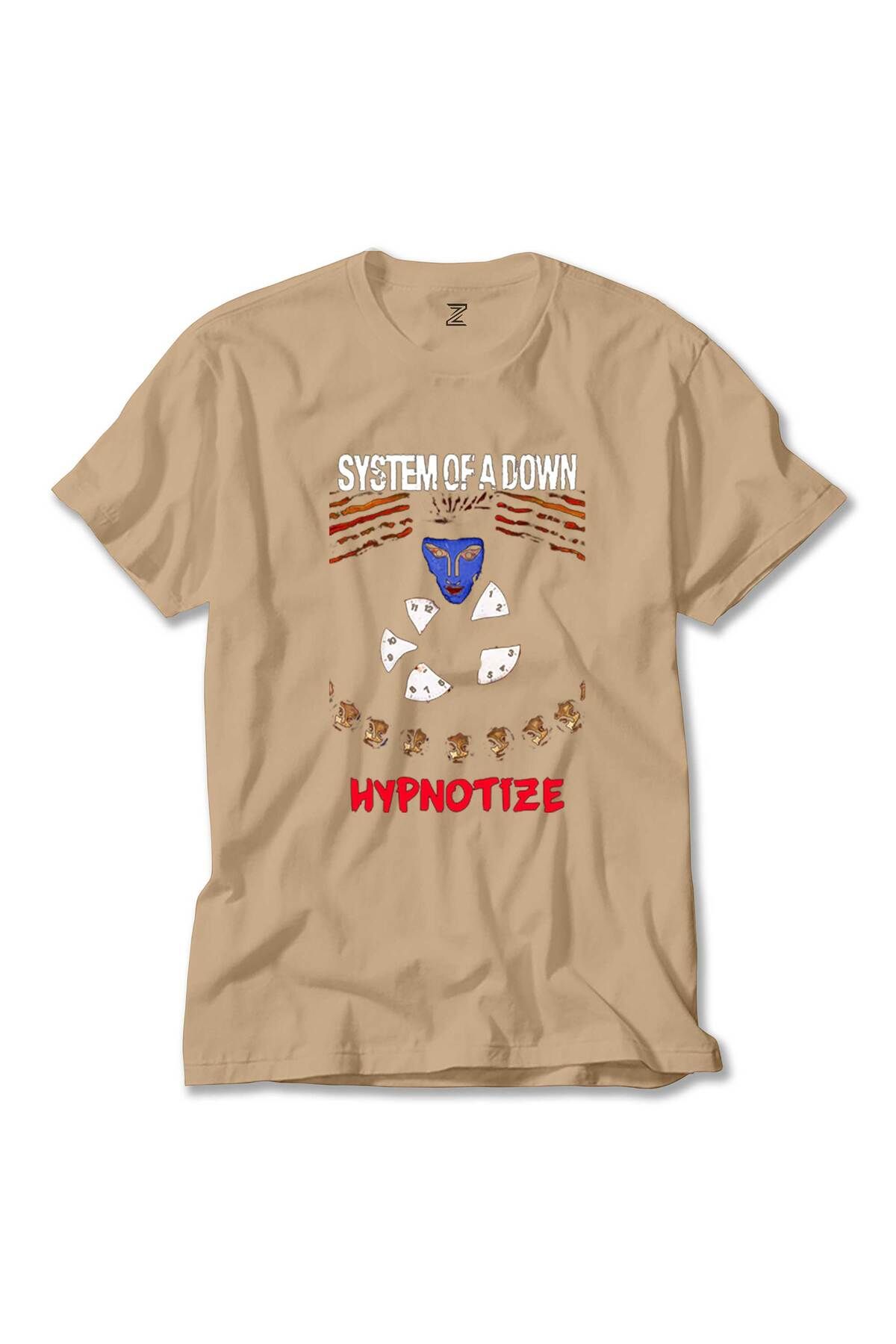 WAKHA System of a Down Hypnotize Krem Tişört