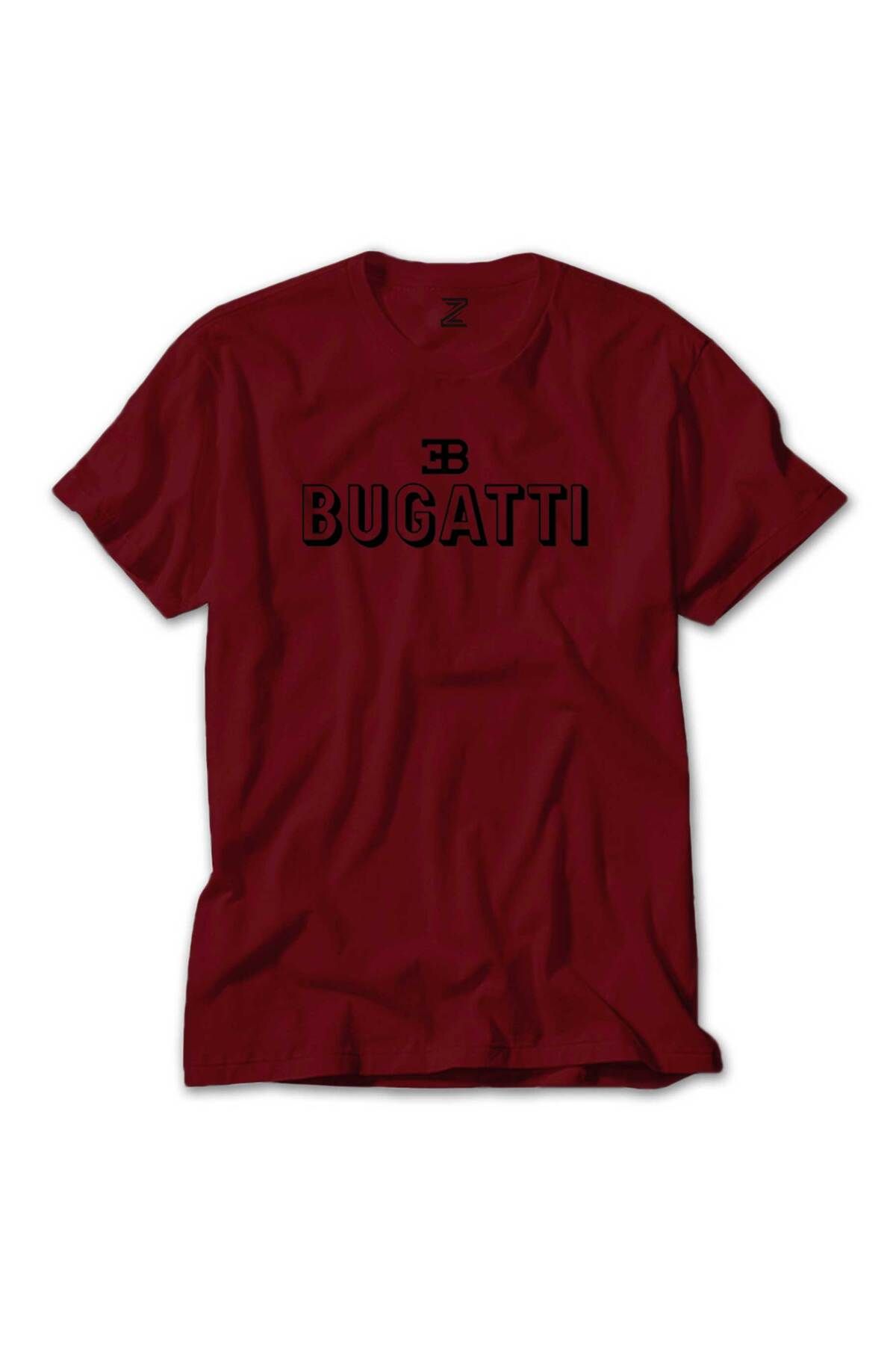WAKHA Bugatti Text Kırmızı Tişört