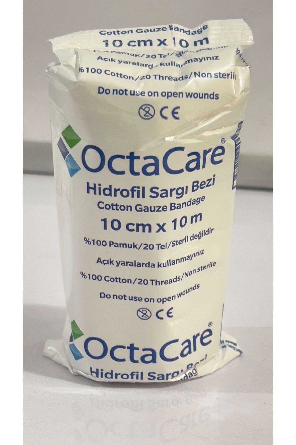 Octacare Hidrofil sargı bezi 10 Lu poşet