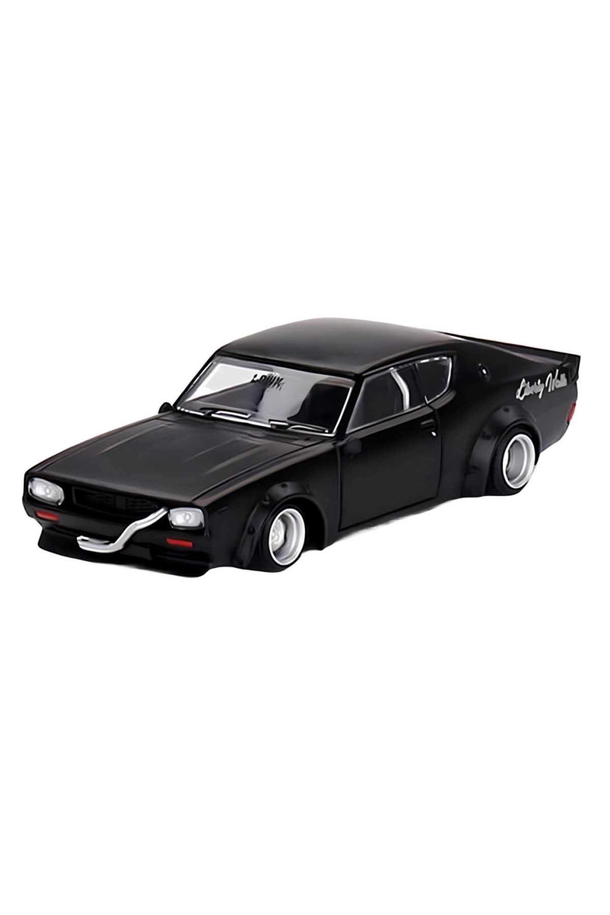 SYNOPE Çocuk Mini GT 1/64 Nissan Skyline Kenmeri Liberty Walk Matt Black MGT00655