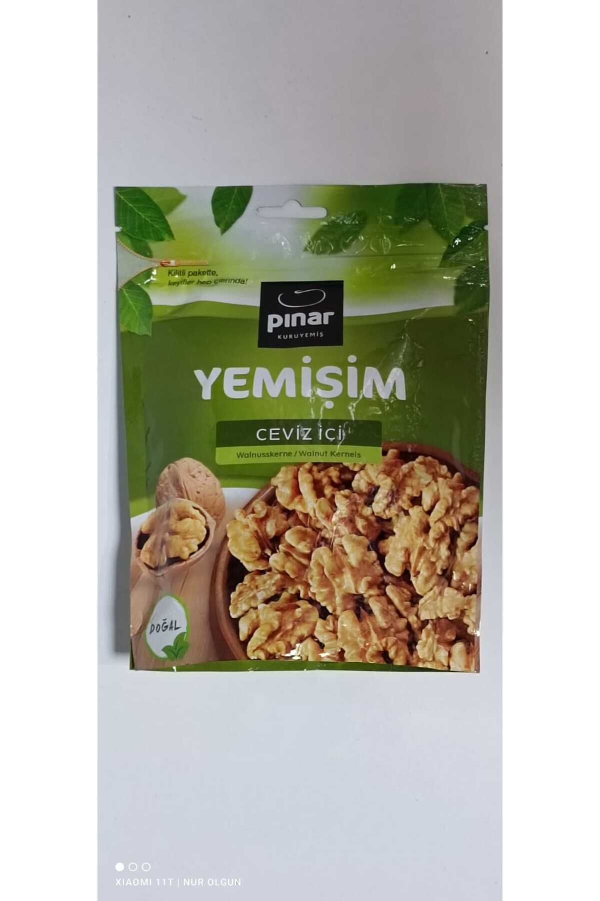 PINAR KURUYEMİŞ PINAR YEMİŞİM CEVİZ İÇİ 150GR