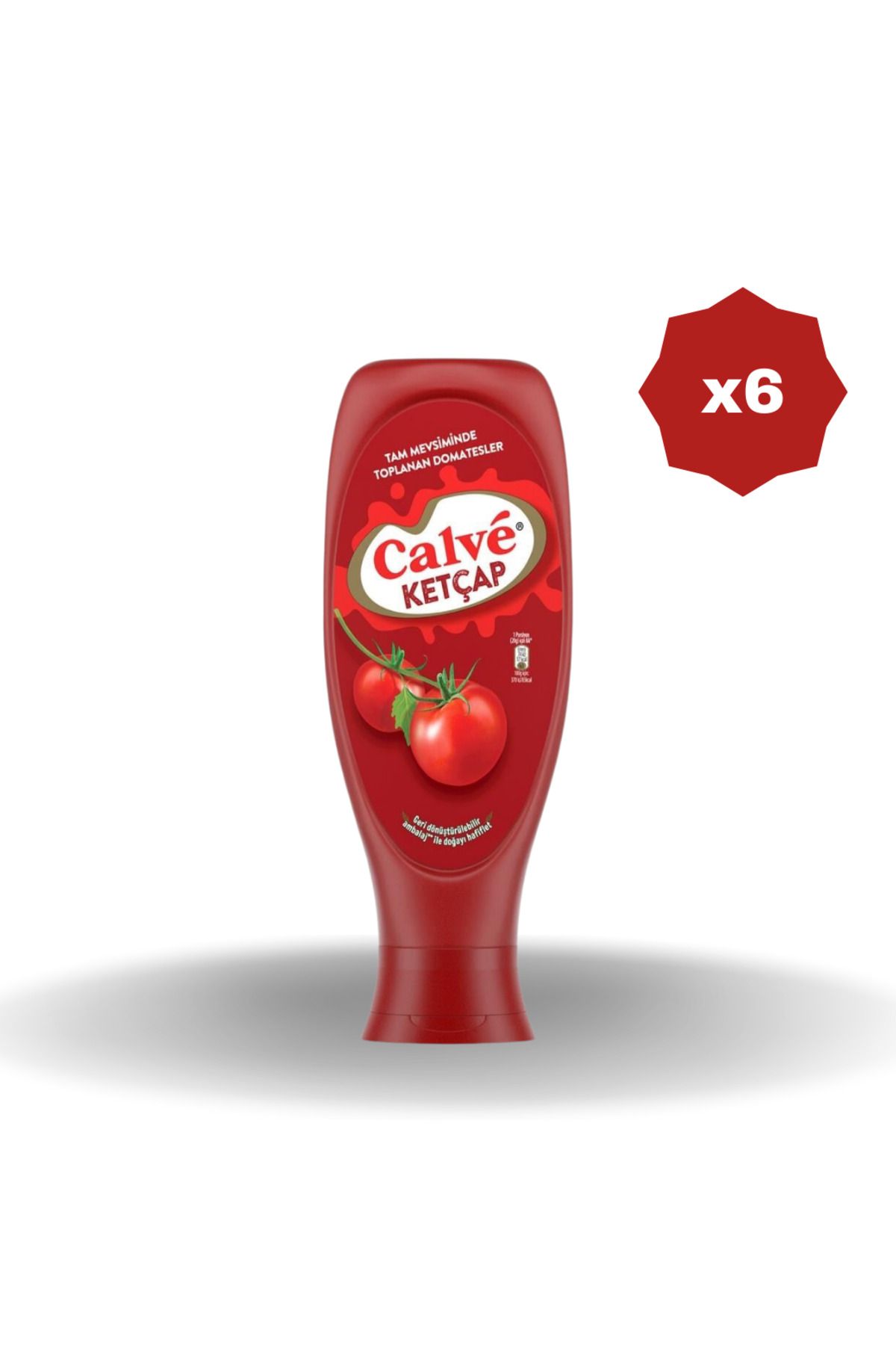 Calve KETÇAP 600 GR - (6 ADET)