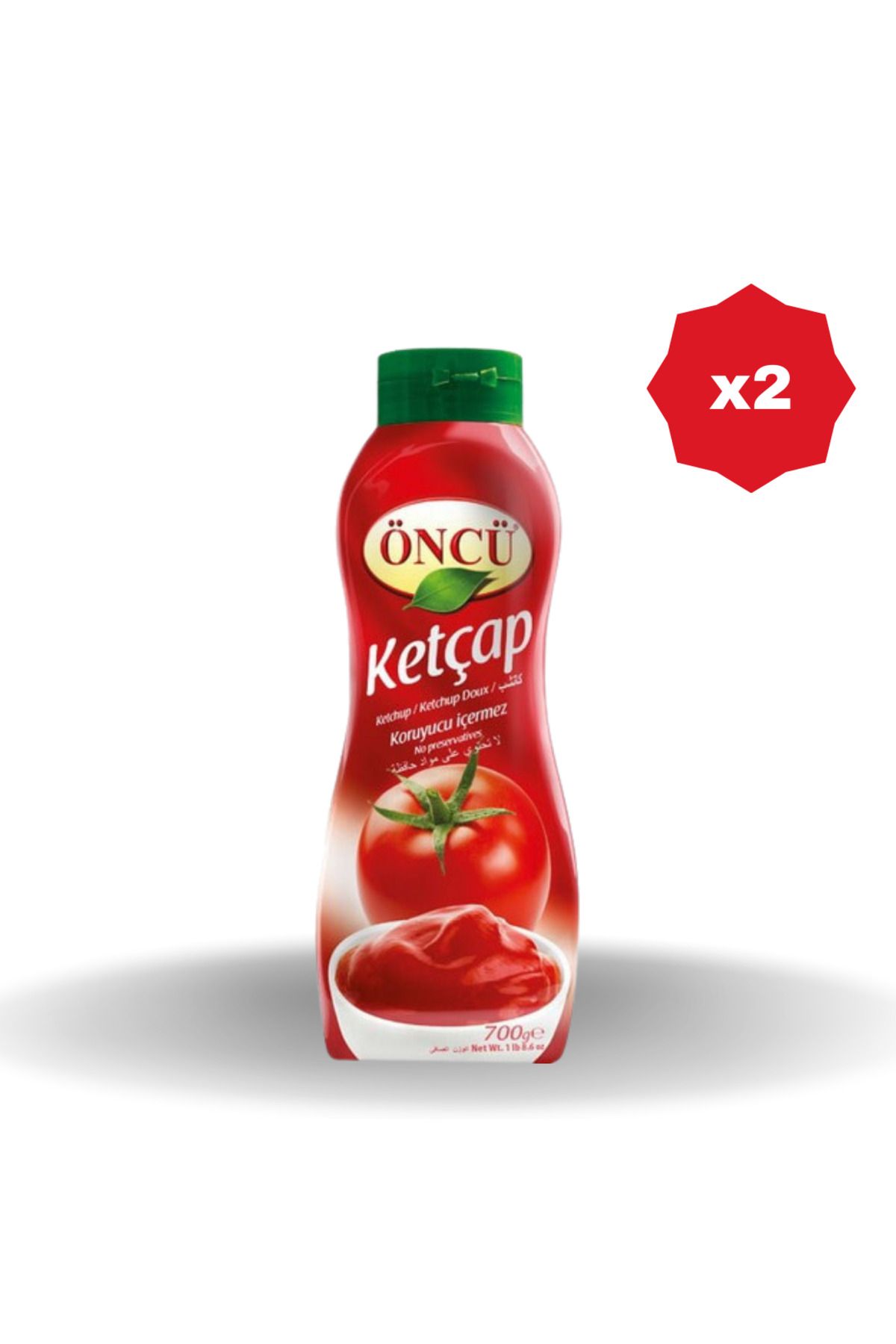 Öncü ÖNCÜ KETÇAP 700 GR - (2 ADET)