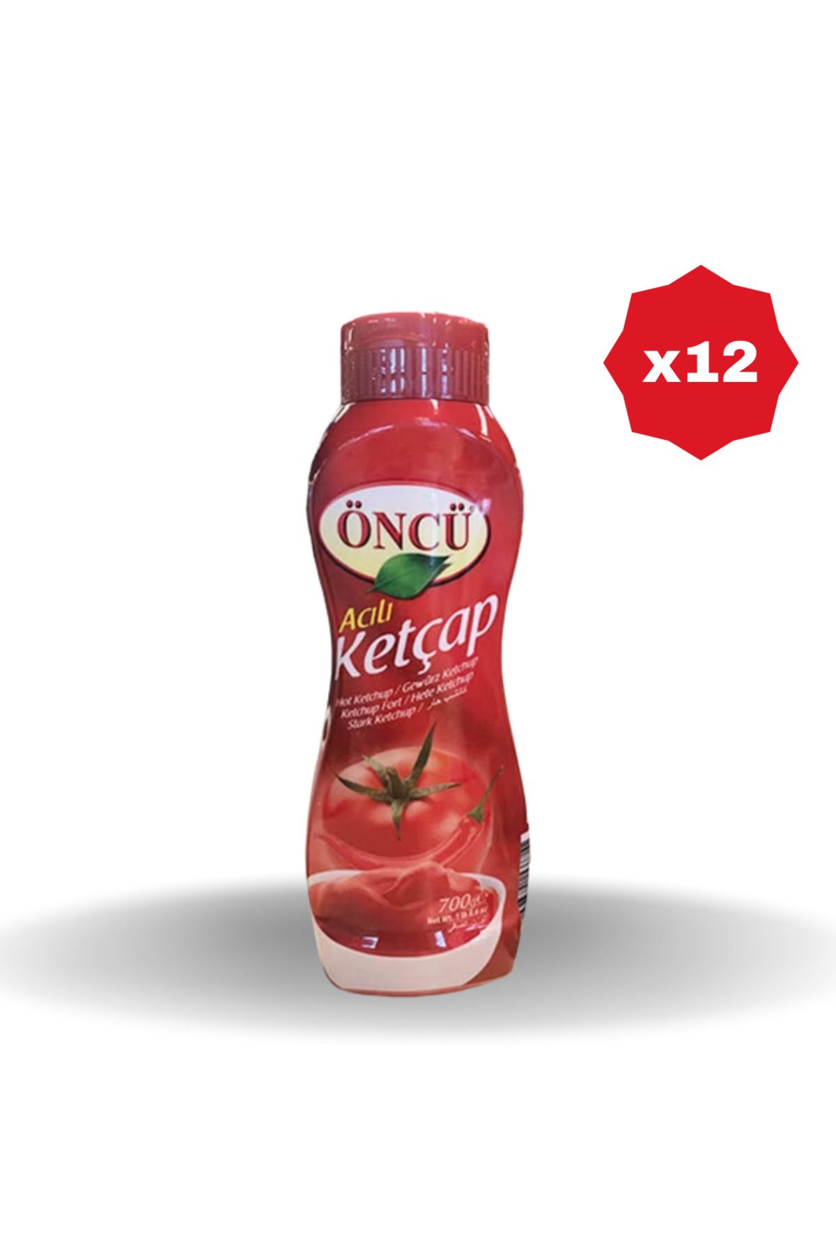 Öncü ÖNCÜ KETÇAP ACILI 700 GR - (12 ADET)