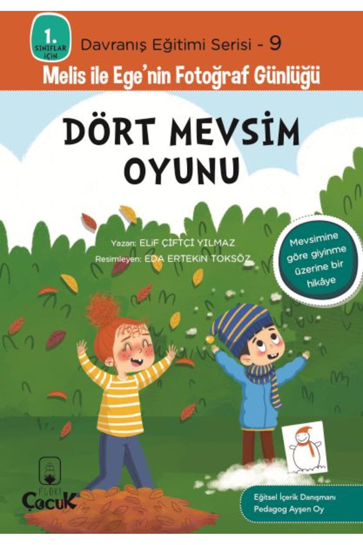 Cezve Çocuk Davranış Eğitimi Serisi 9 - Melis ile Ege'nin Fotoğraf Günlüğü-Dört Mevsim Oyunu