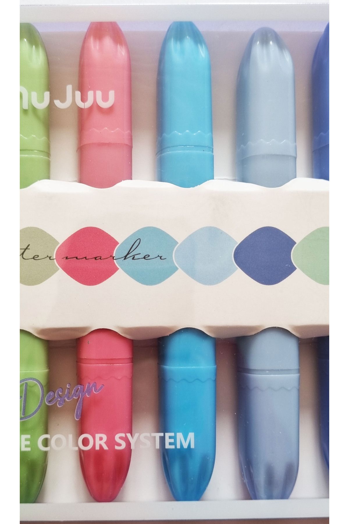 Modellino-Mujuu Mj-0514 Double Ended Monet Highlighter with Doppamine Color System 6
