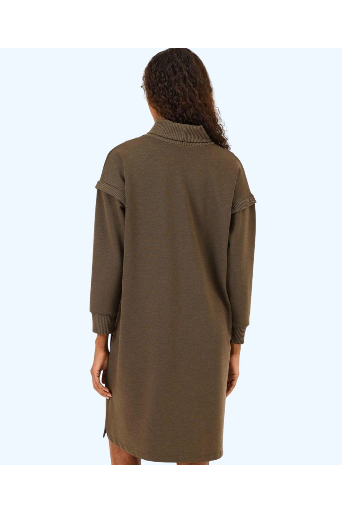 SEÇİL-Full Fishing Neck Ribban Tunic 3