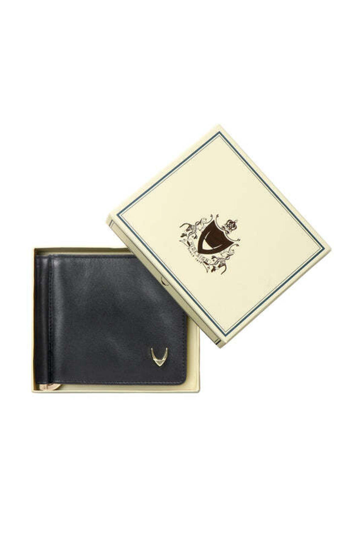 Hidesign-Leather Money Clip - Black 5