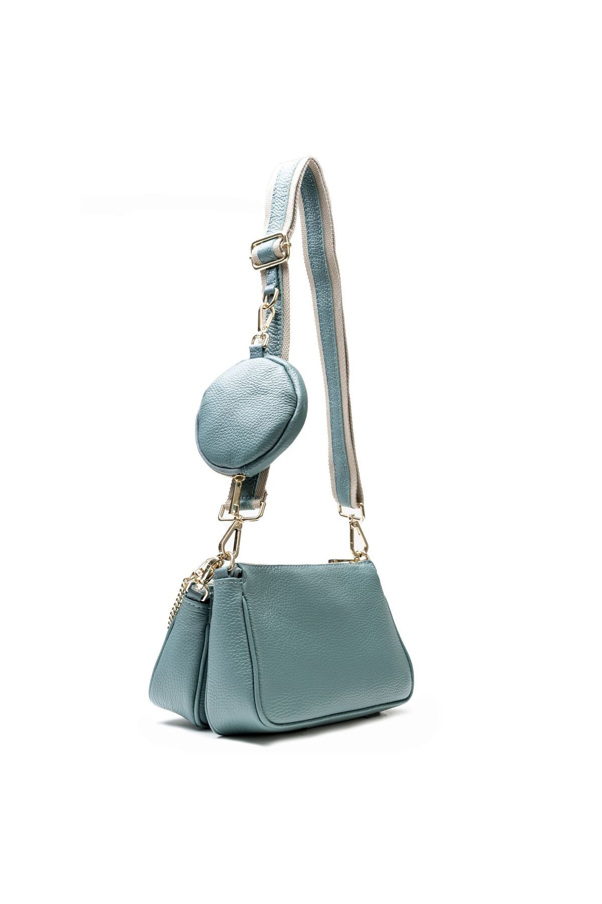 Lazarotti-Piele Milano Umhängetasche Leder 23 cm 2