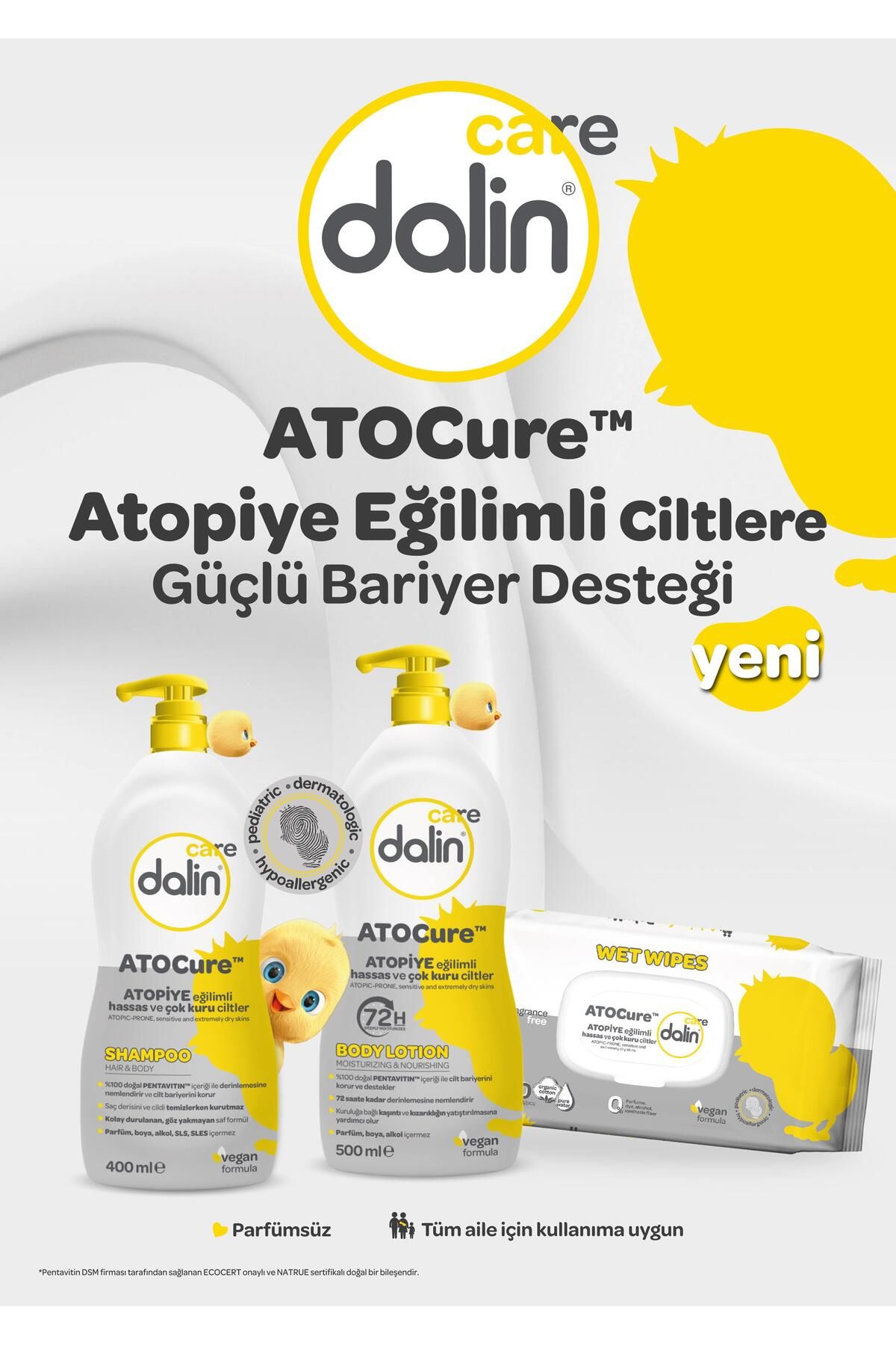 Dalin-Atocure Shampoo 400 ml 2 Pieces 3