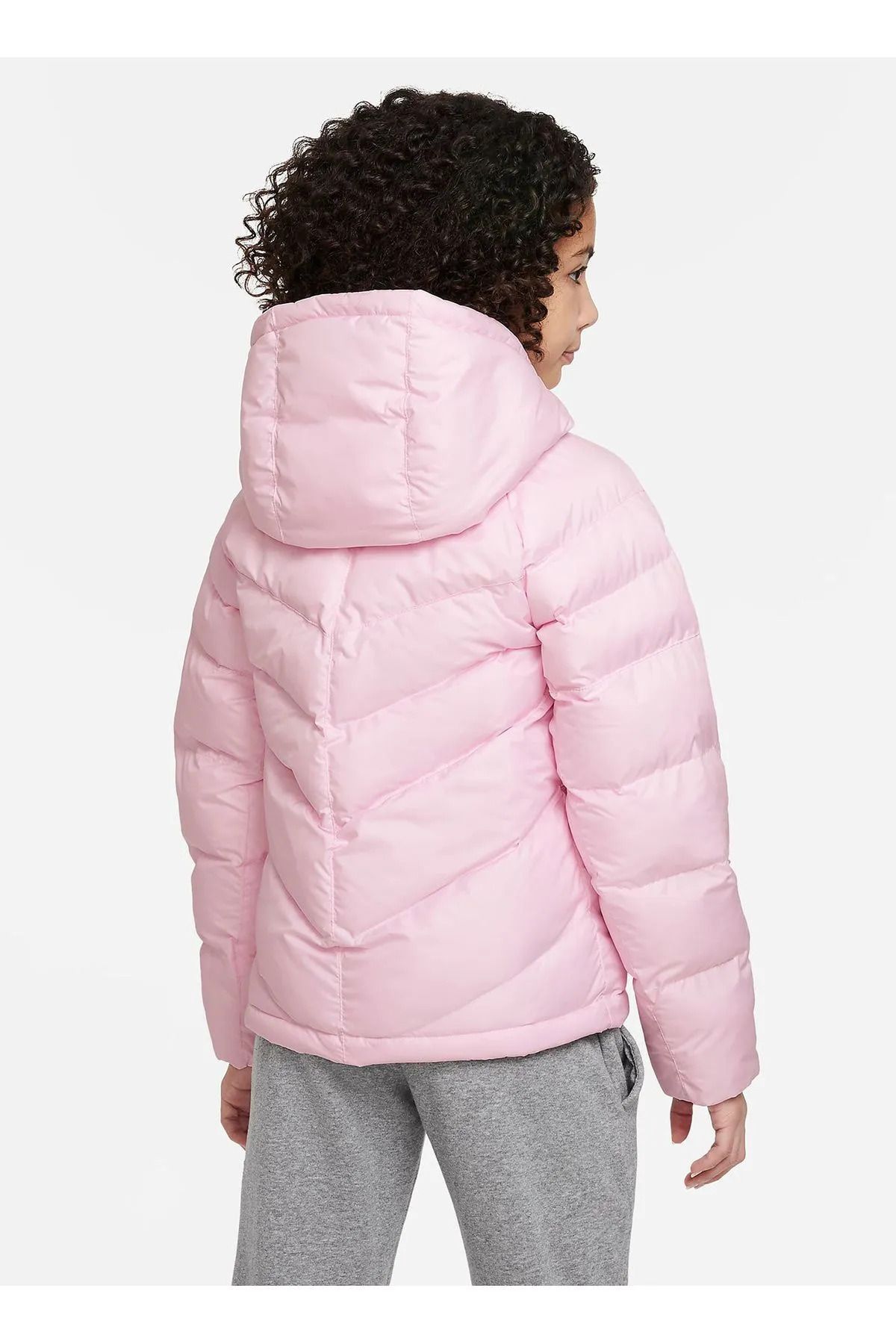 Nike-K Nsw Synfl Hd Jkt Pink Unisex Kids Jacket Coat Dx1264-663 6