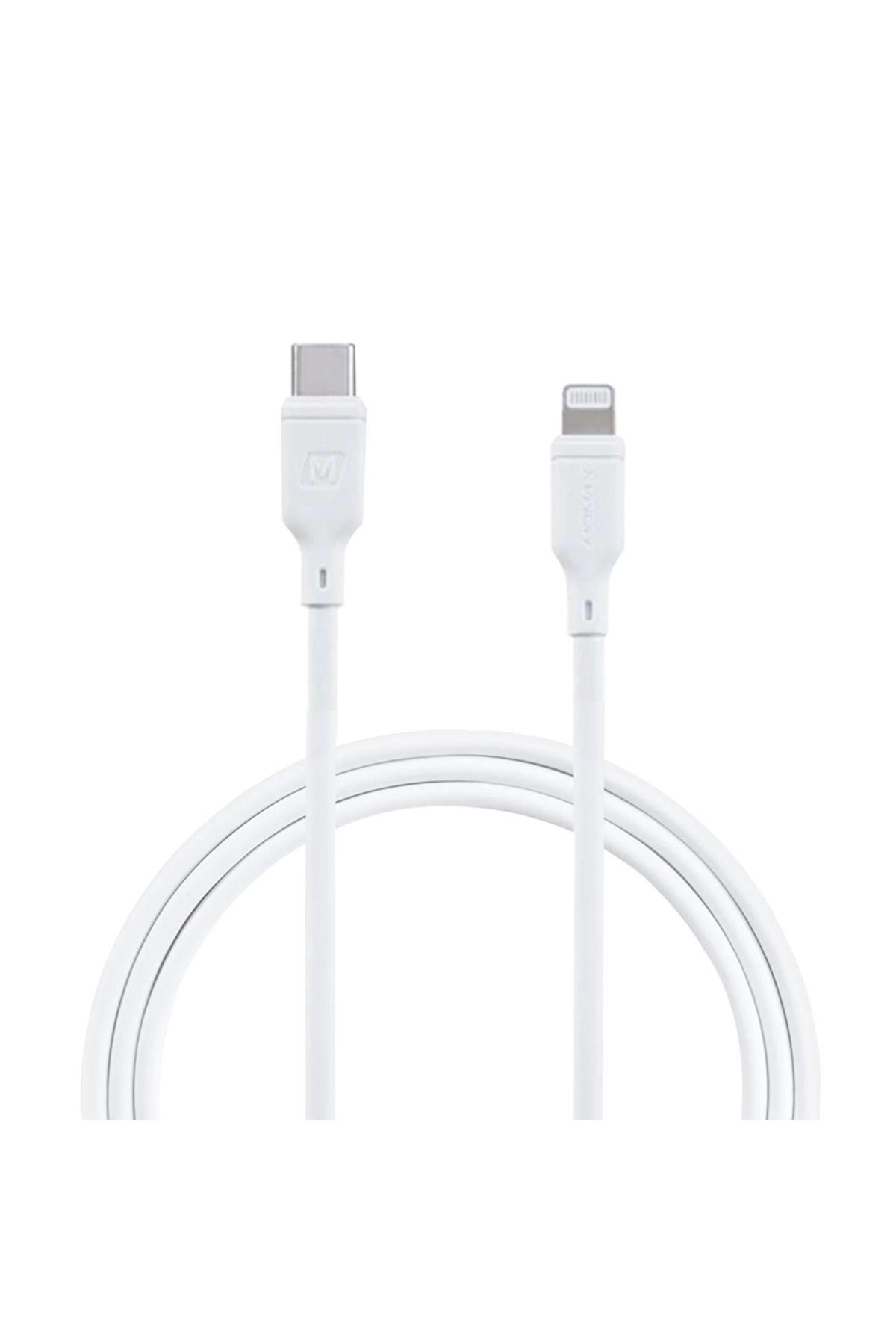 Momax-Zero USB-C to Lightning 2m - White 1