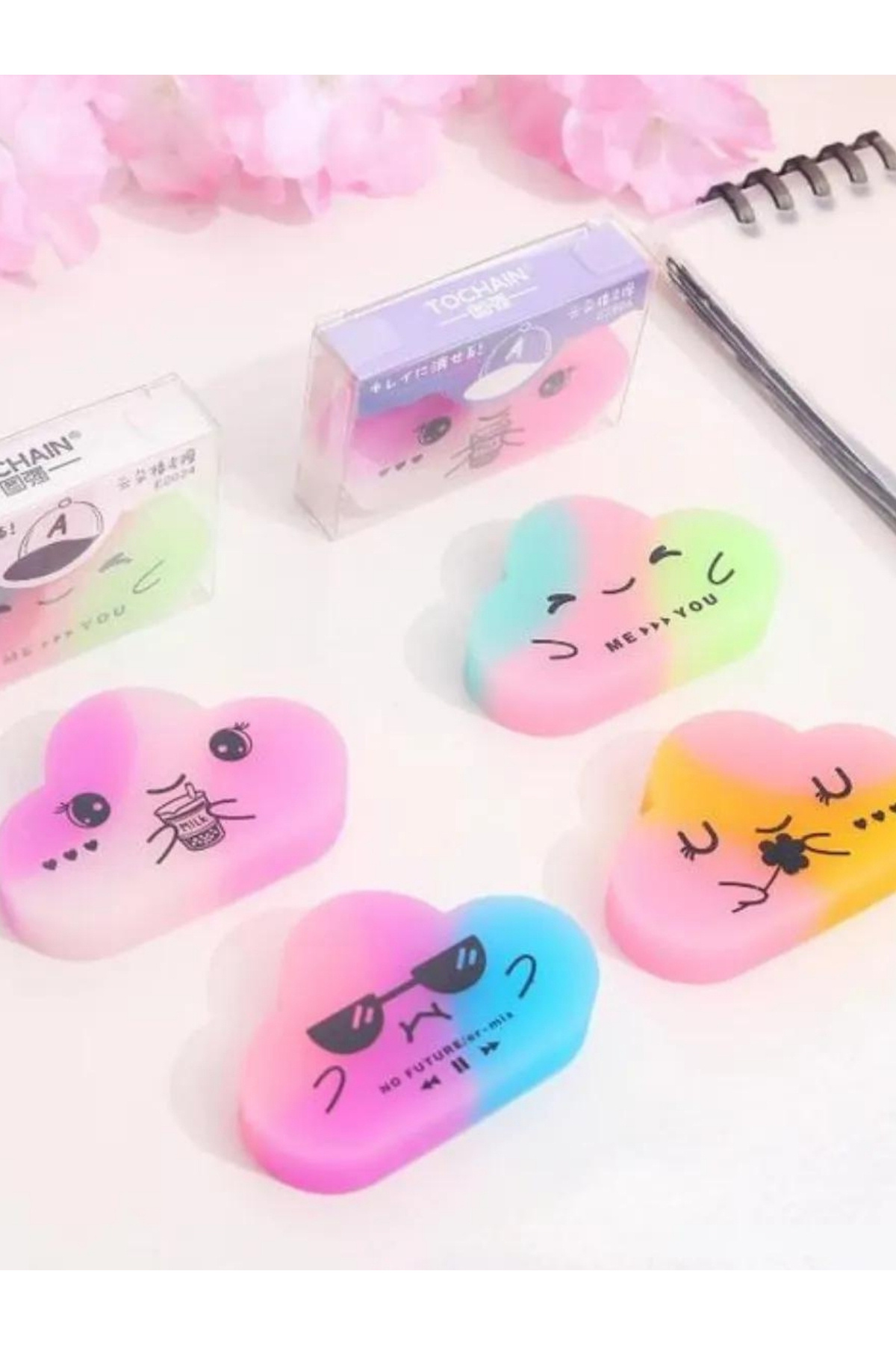 ÖZ OFİS RENKLİ BULUT 3D SİLGİ 1 ADET