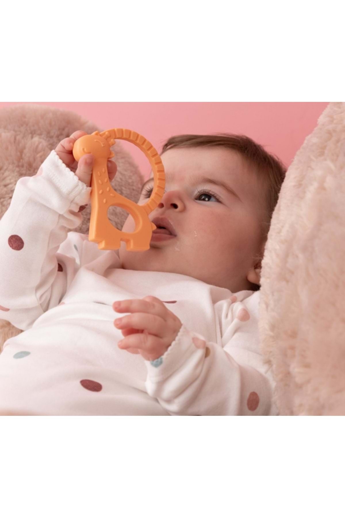 Wee Baby Prime Silikon Diş Kaşıyıcı (Kod:928) - Pembe fotoğrafı 6 (önizleme)