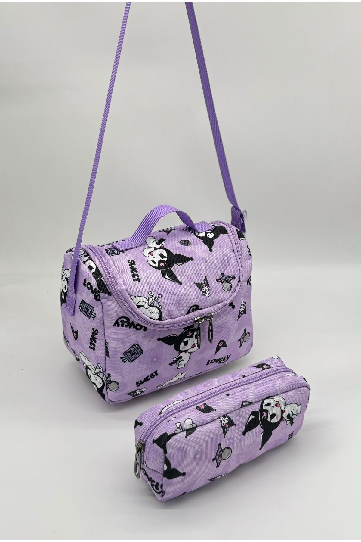 Bevitton-Primary School Bag - Set of 3, Character Pattern, Girl Child Lilac 8