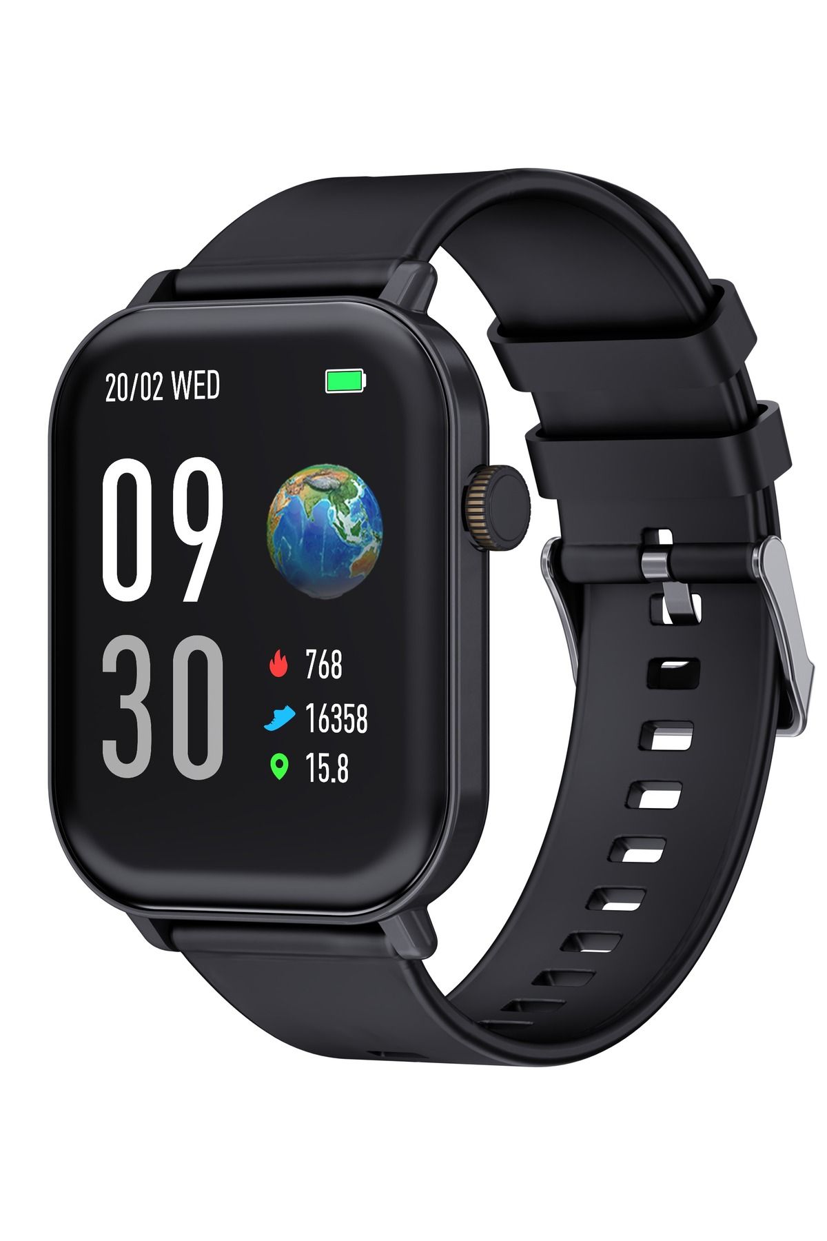iOsuite-Due 2 Smart Watch Black - X18 1