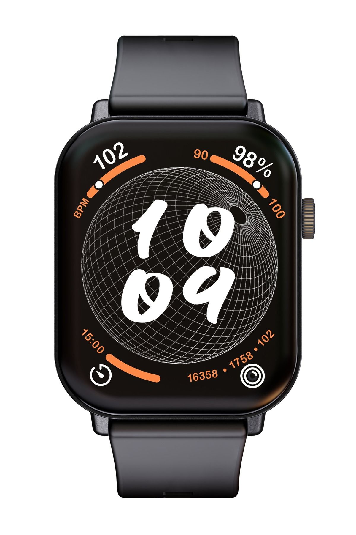 iOsuite-Due 2 Smart Watch Black - X18 2