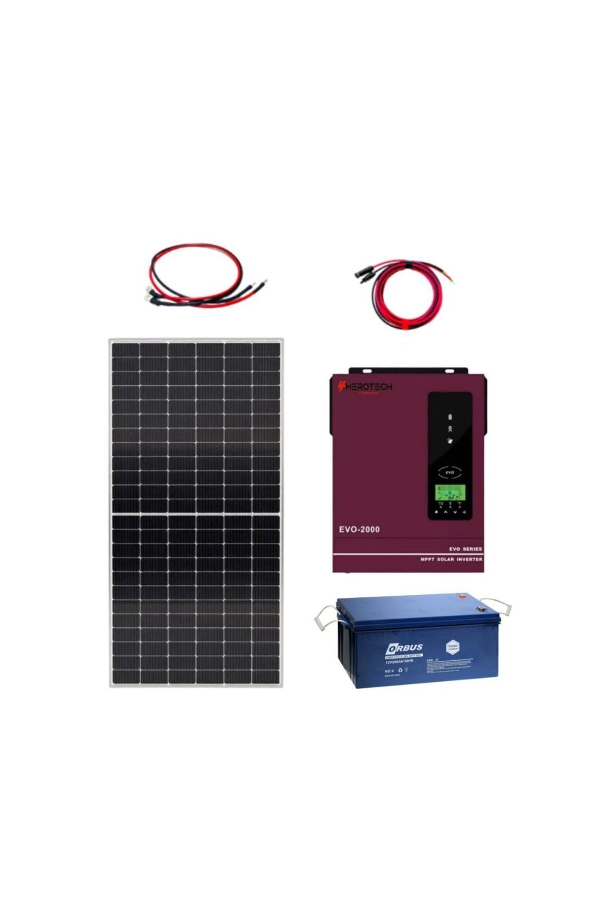 HEROTECH Solar Sanal Market 2 kW Solar Paket