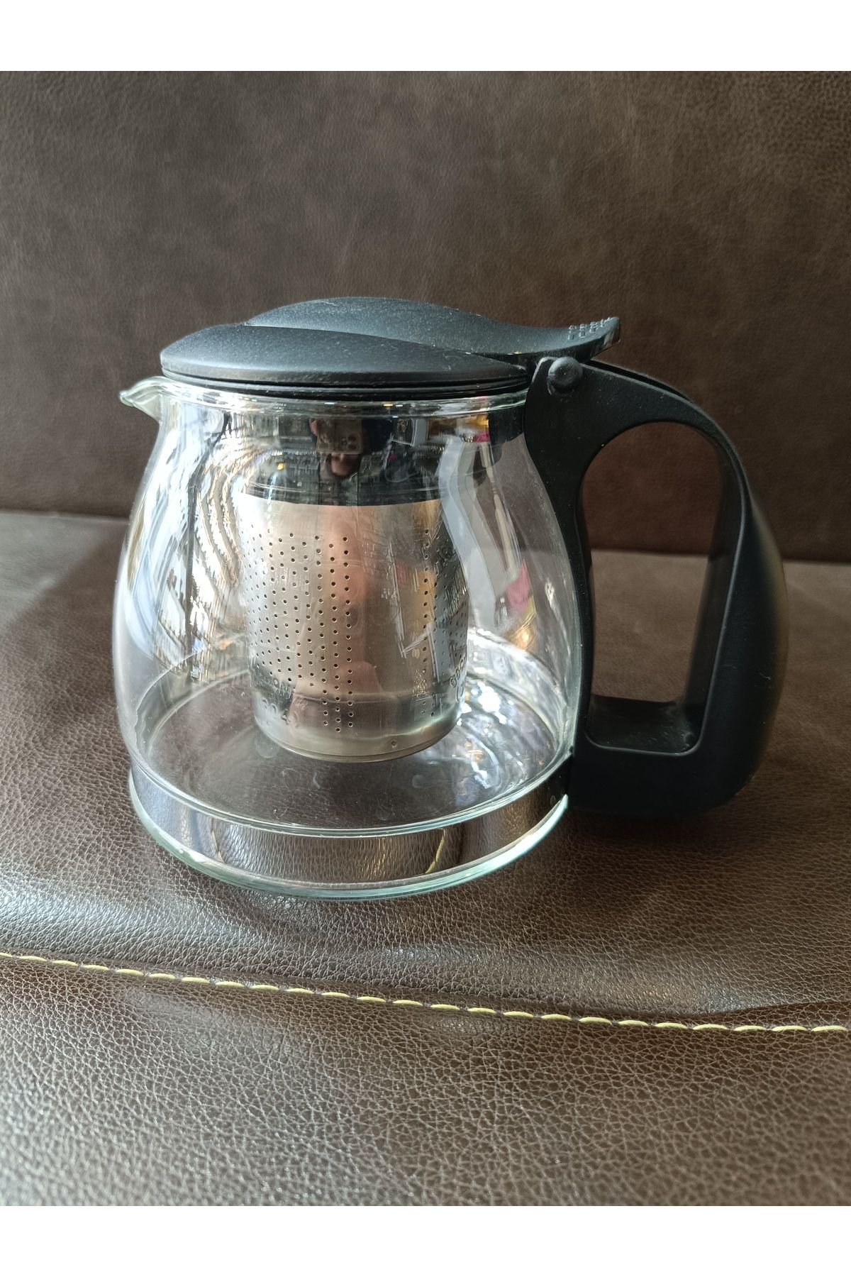 DEKOR ZÜCCACİYE HOME cam demlik kettle üstü 700 ml