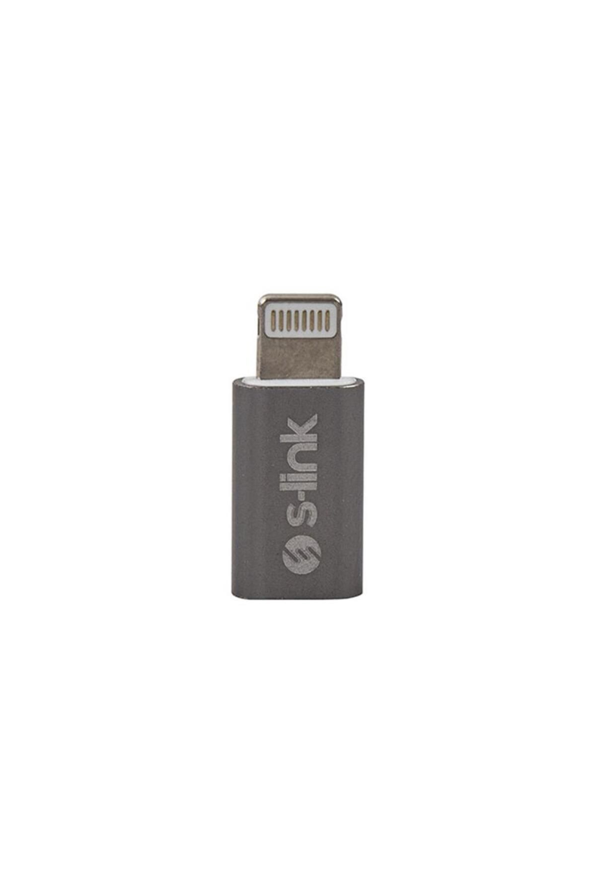 S-link SL-TA10 MicroUSB 5pin F to Lightning M Çevirici