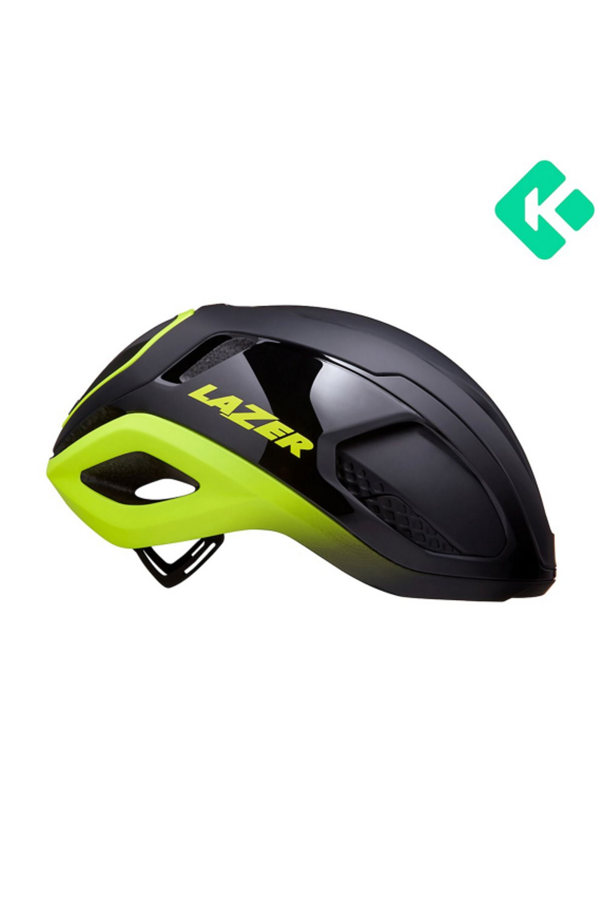 Lazer Vento KinetiCore CE-CPSC  Kask Siyah Flash Sarı (L58/61)