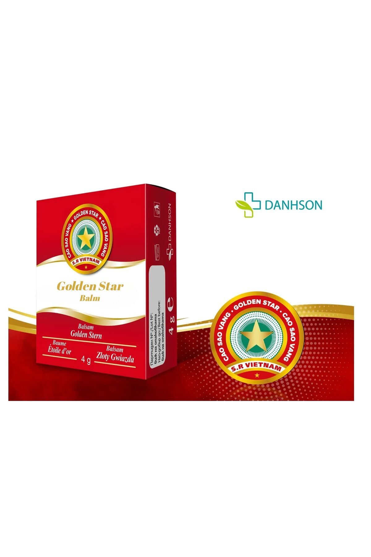 Golden Star Balm - Vietnam Mucize Balsamı 4gr