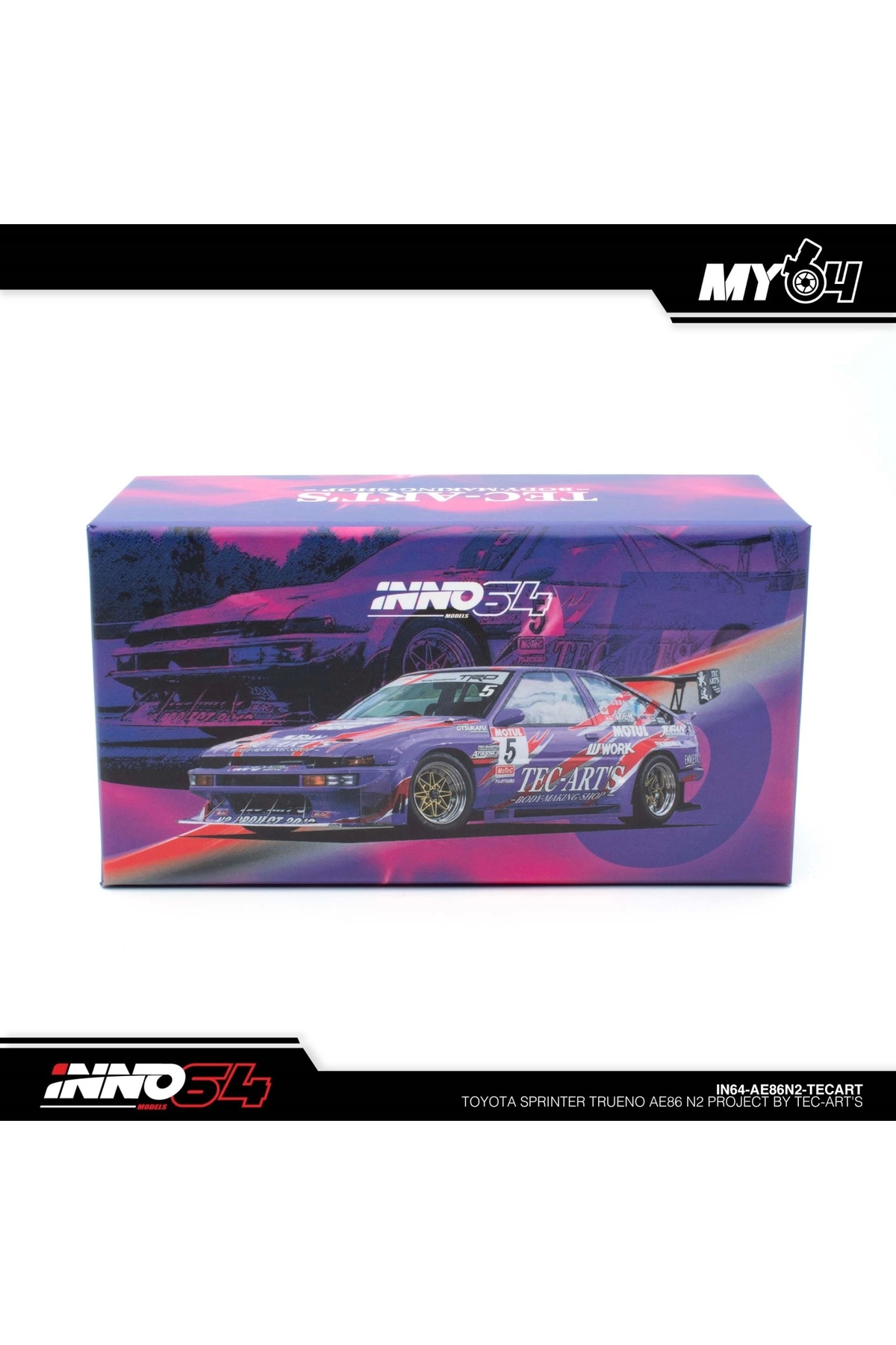 Inno 64 Models Inno 1/64 Toyota Sprinter Trueno AE86 N2 Project by
