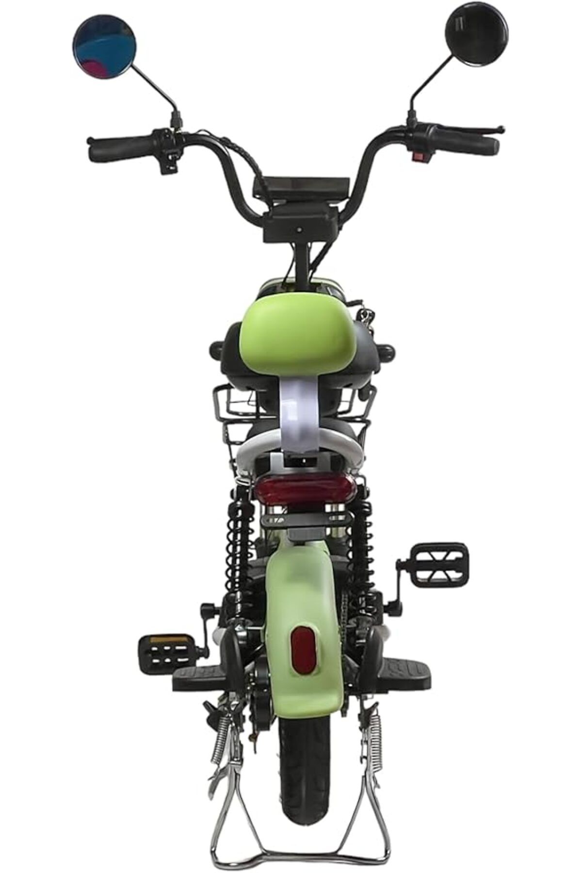 ALBADER-Electric Scooter V26, Double Seats With Manual Pedals E- Scooter, Max Speed 30-40 KM, 48V 6