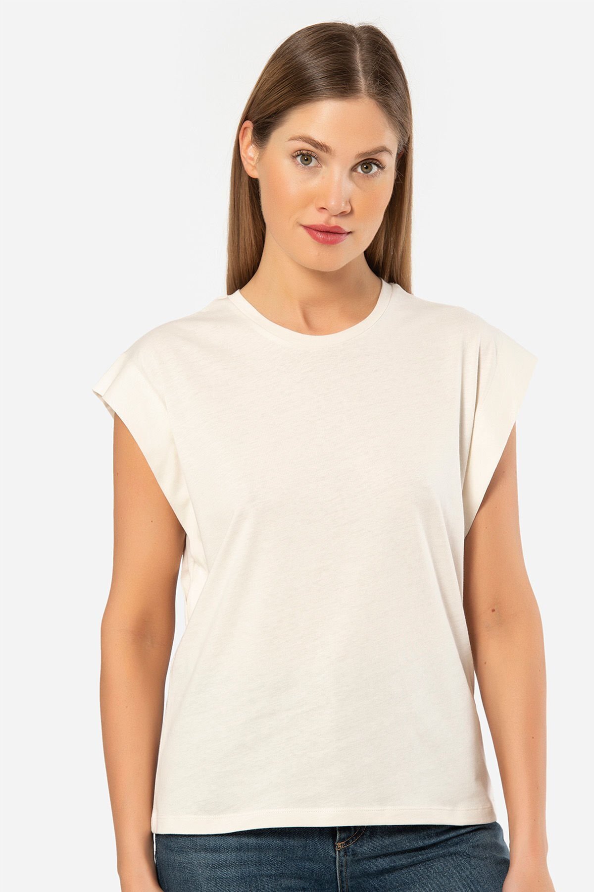 Women's Wadding Look T-shirt 3401/Cream