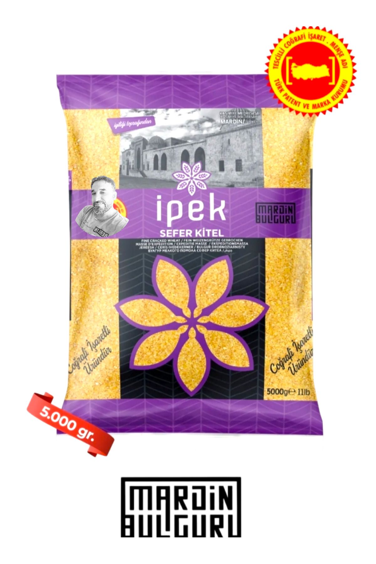 Mardin Bulguru Mardin Icli Köftelik Sefer kitel İpek Bulgur 5 Kg