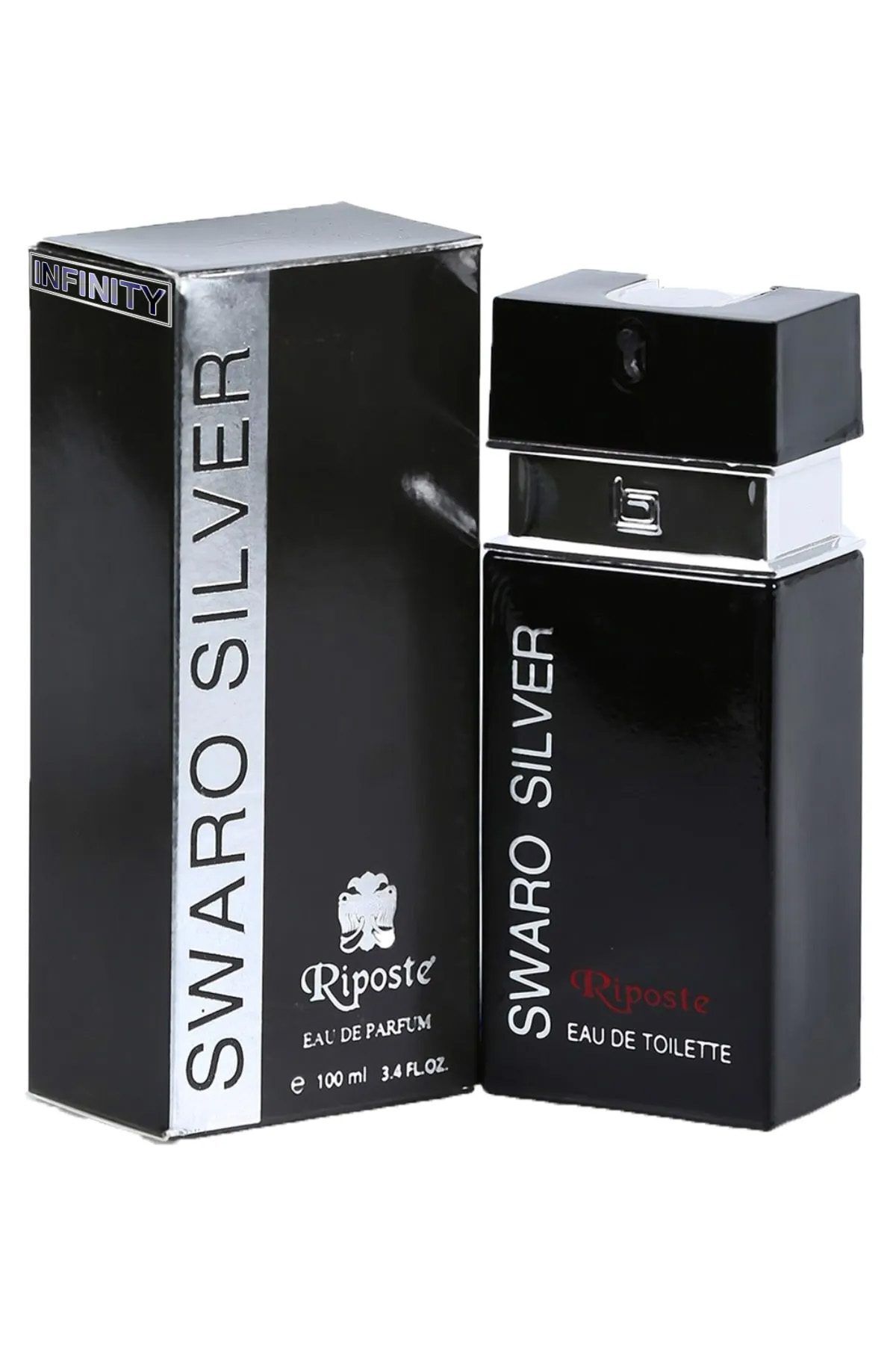 Easy Tedarik Riposte 24 Saat Etkili Erkek Parfüm - Swaro Silver - For Men 100 Ml